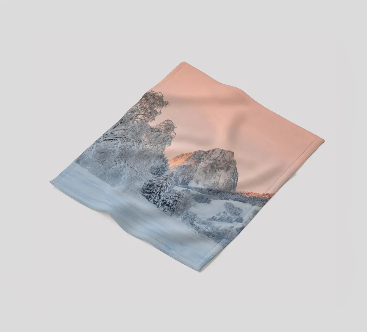Alba invernale in Svizzera coperta in pile da Marcel Bisig