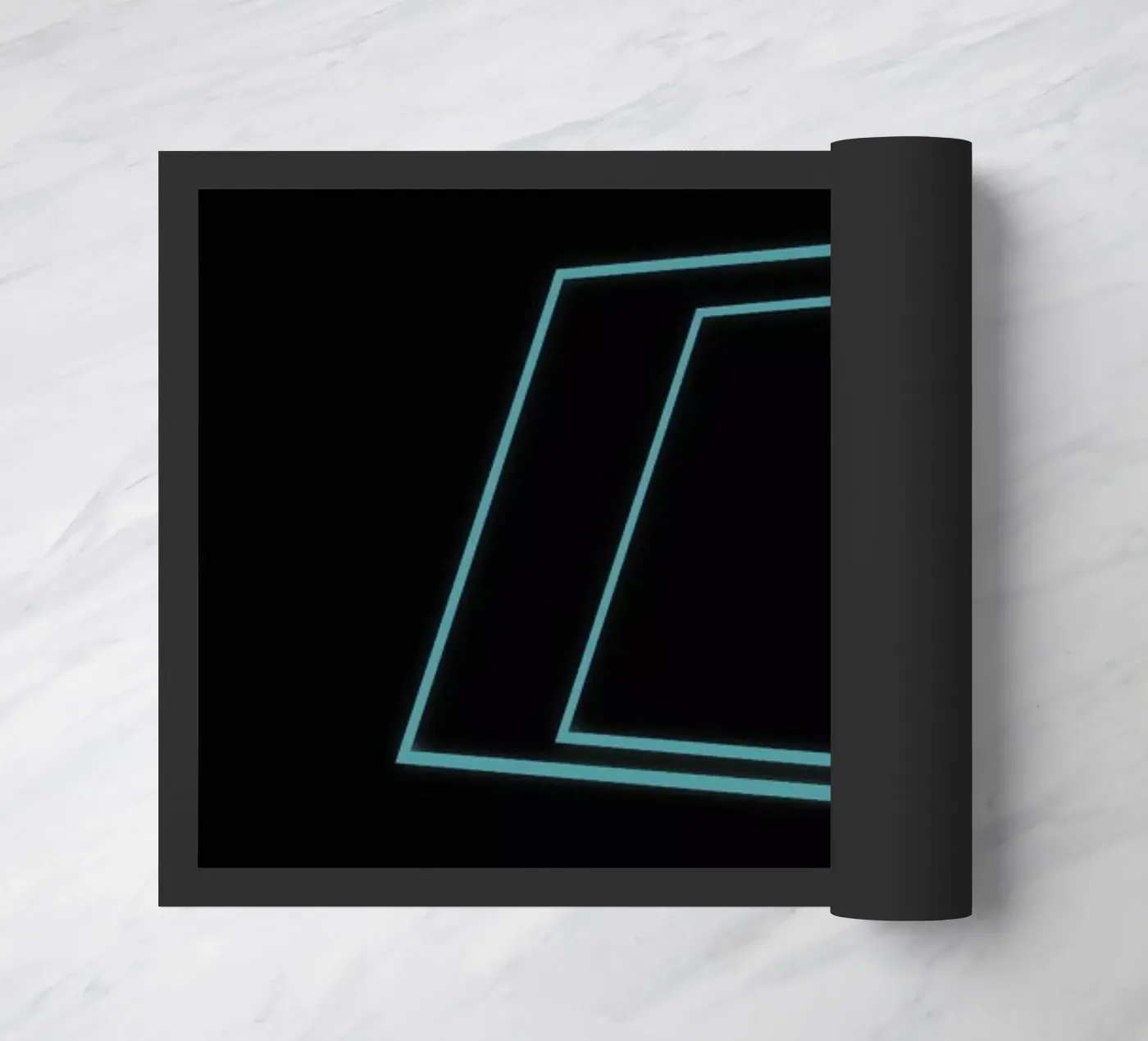 Neon Square doormat by In Full Color
