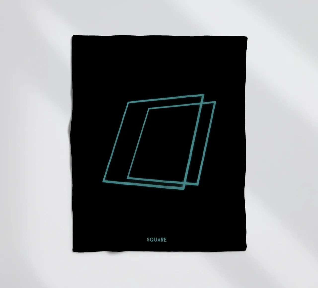 Neon Square coperta in pile da In Full Color