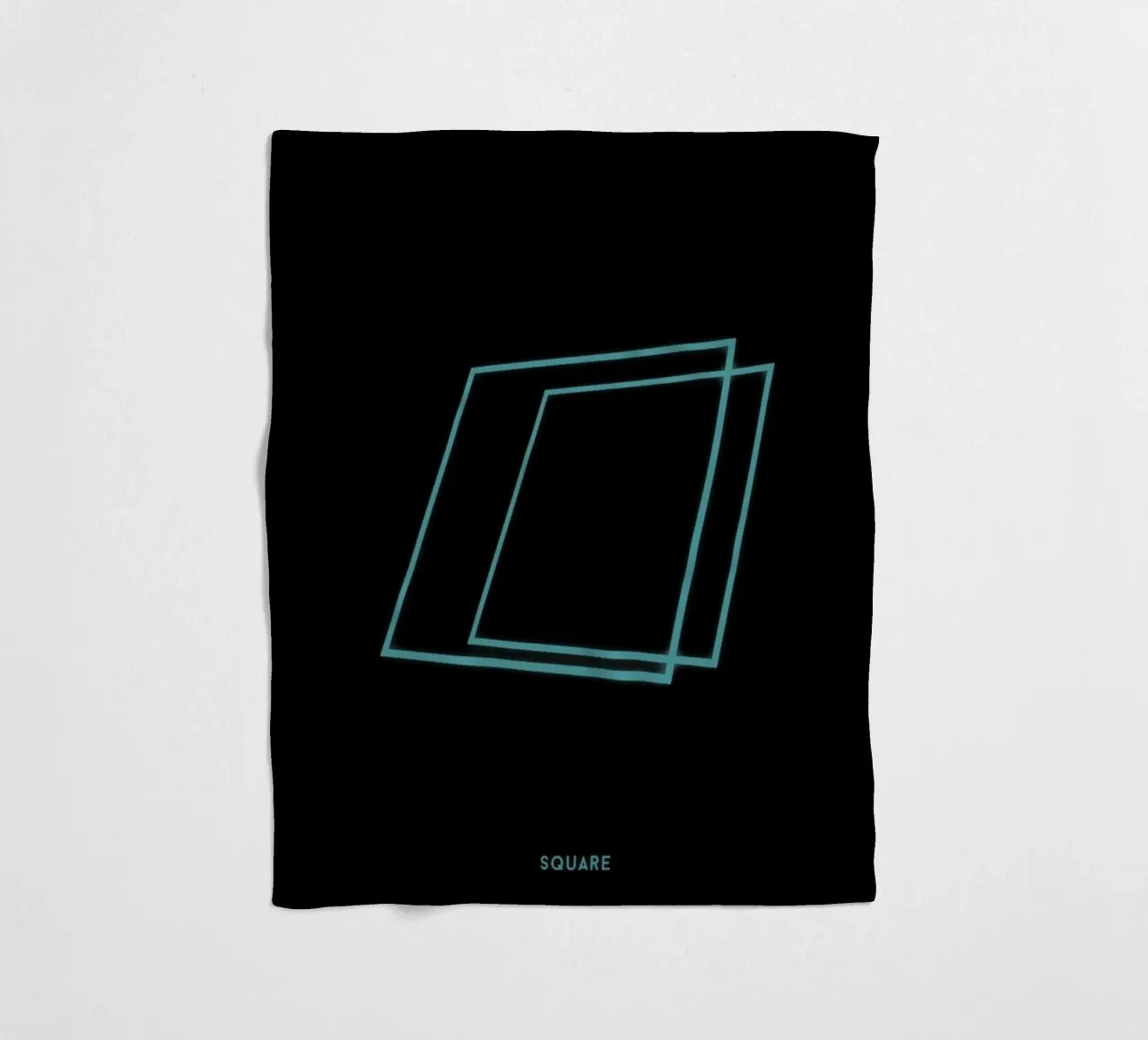 Neon Square coperta in pile da In Full Color