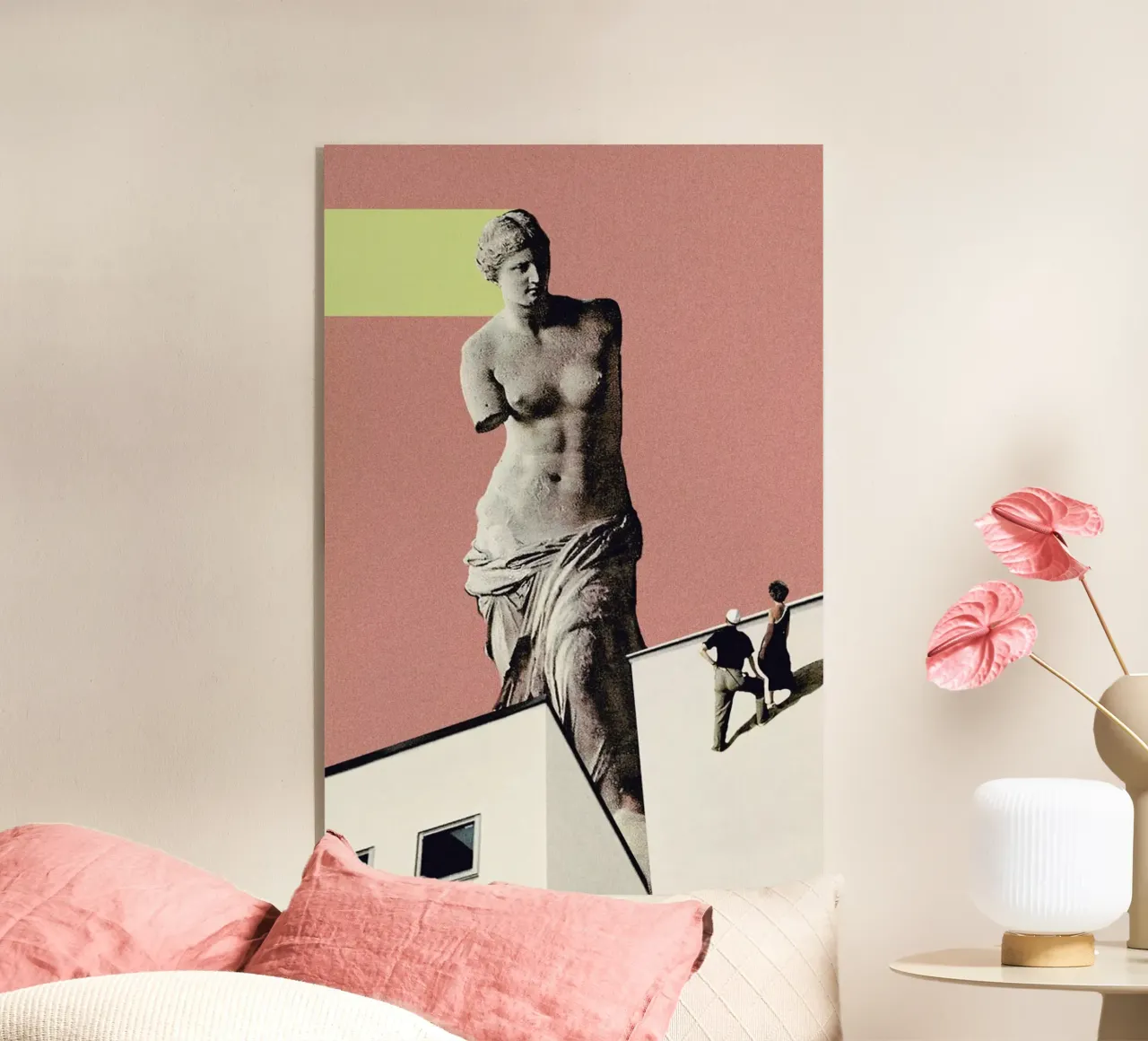 Holy Experience plexiglass da Maarten Léon