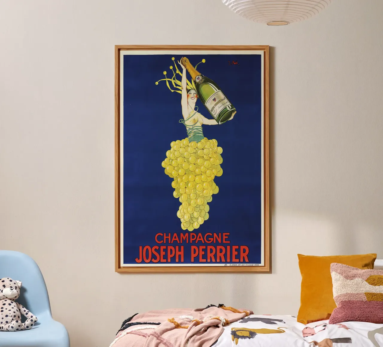 Champagne Joseph Perrier alluminio dibond da Old Masters