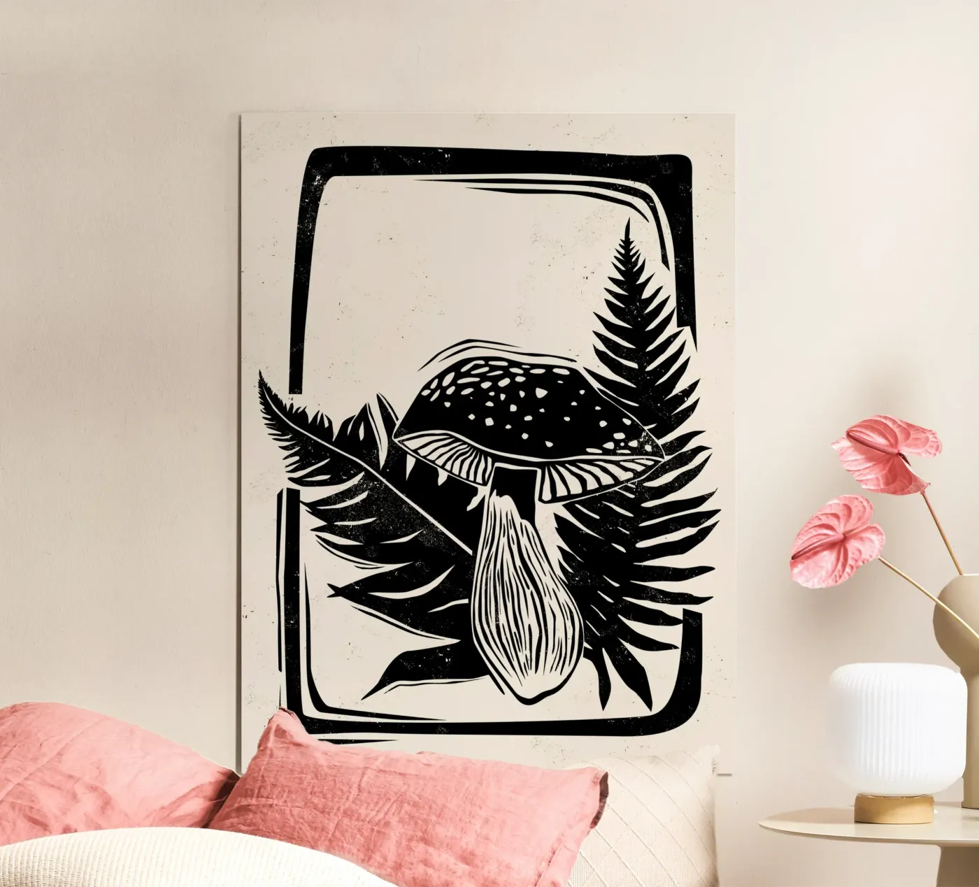 Mushroom poster by Indigo Rain