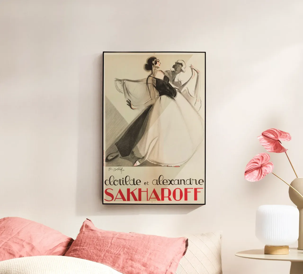 Clotilde et Alexandre Sakharoff plexiglass da Old Masters