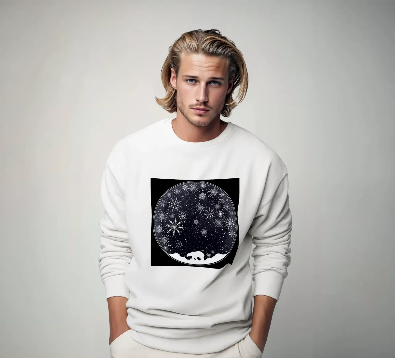 Snow Globe felpa da Tobe Fonseca