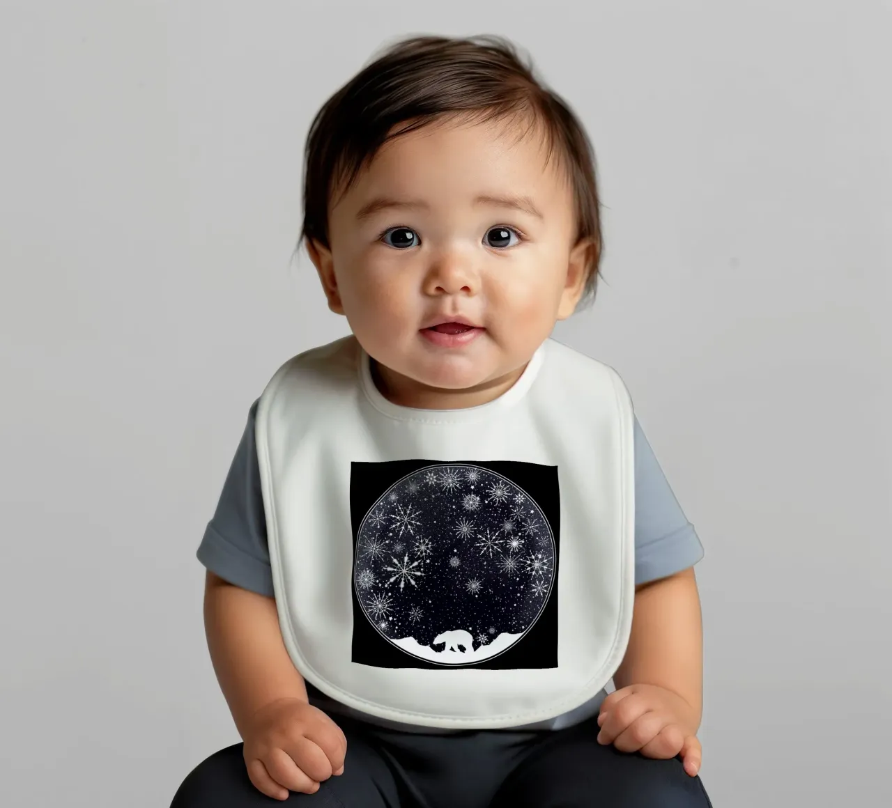 Snow Globe bavaglino da Tobe Fonseca