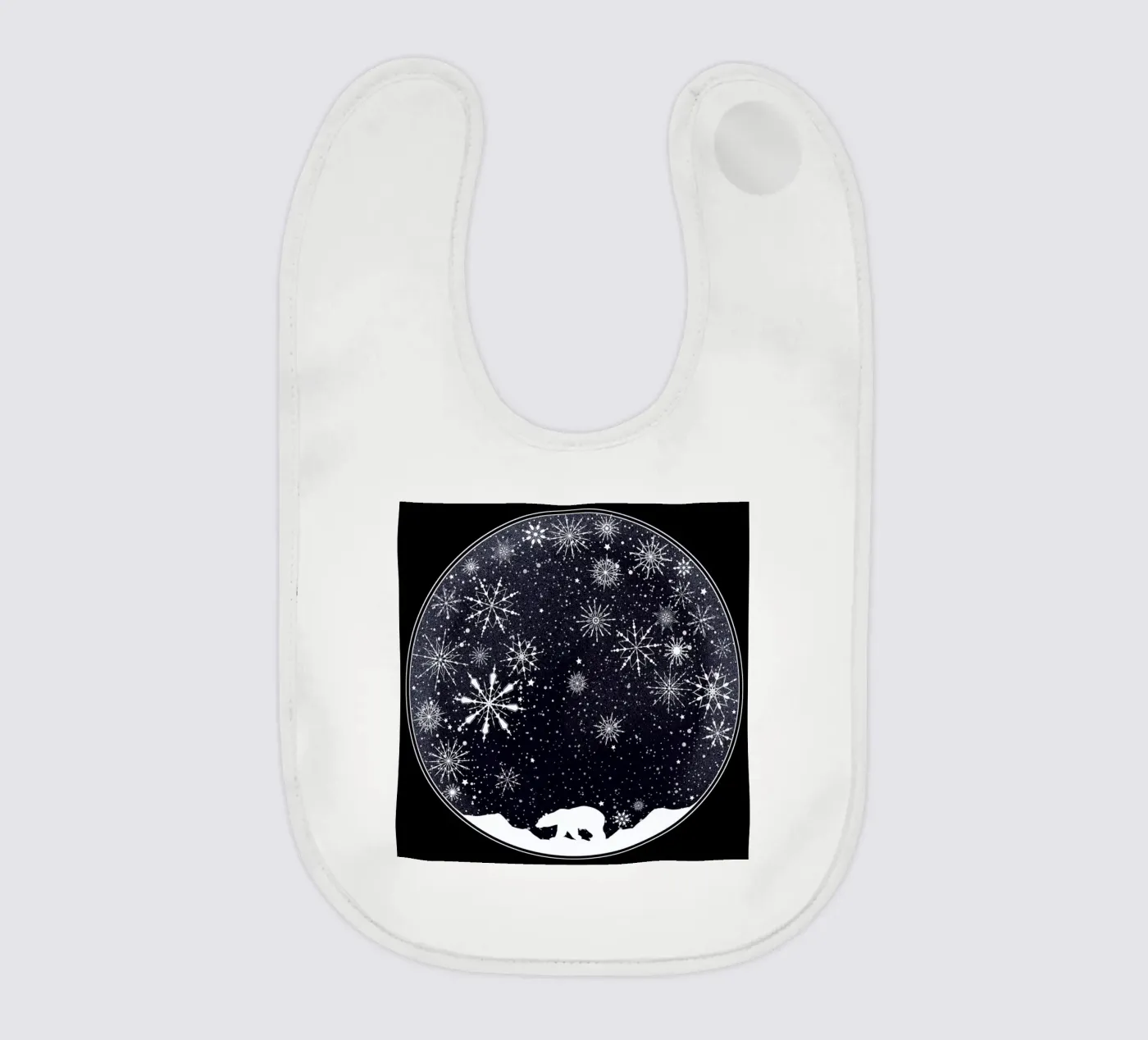 Snow Globe bavaglino da Tobe Fonseca