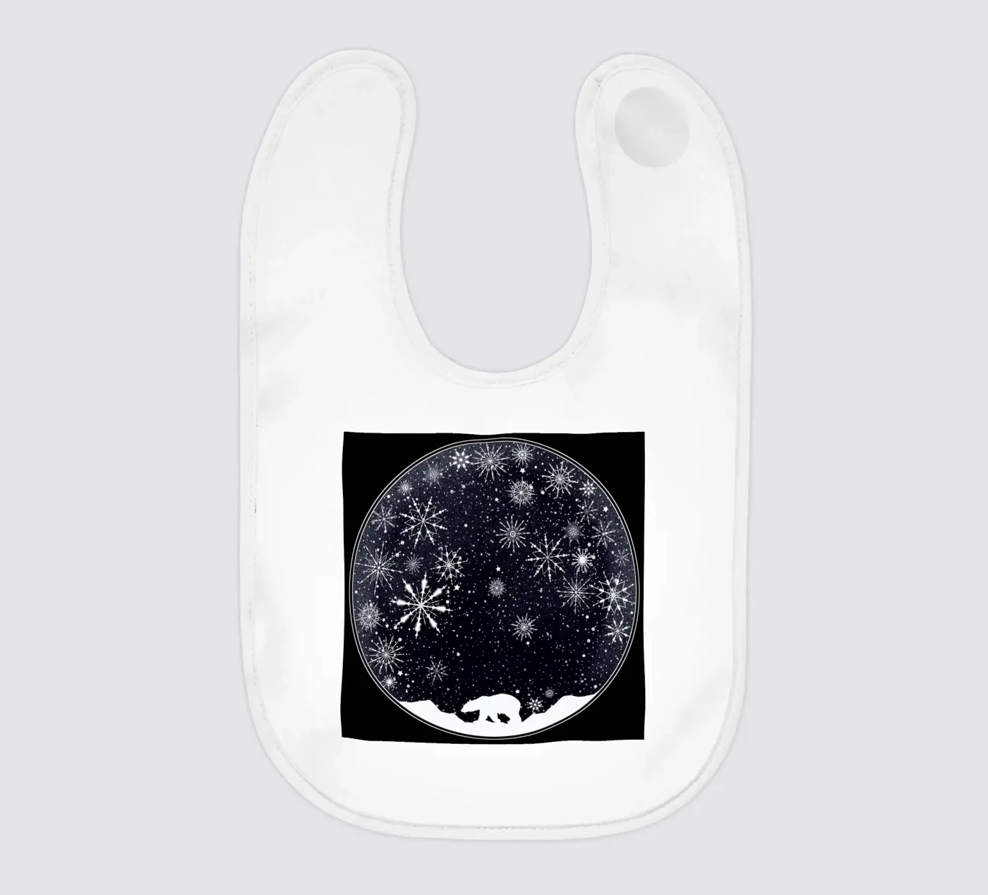Snow Globe bavaglino da Tobe Fonseca