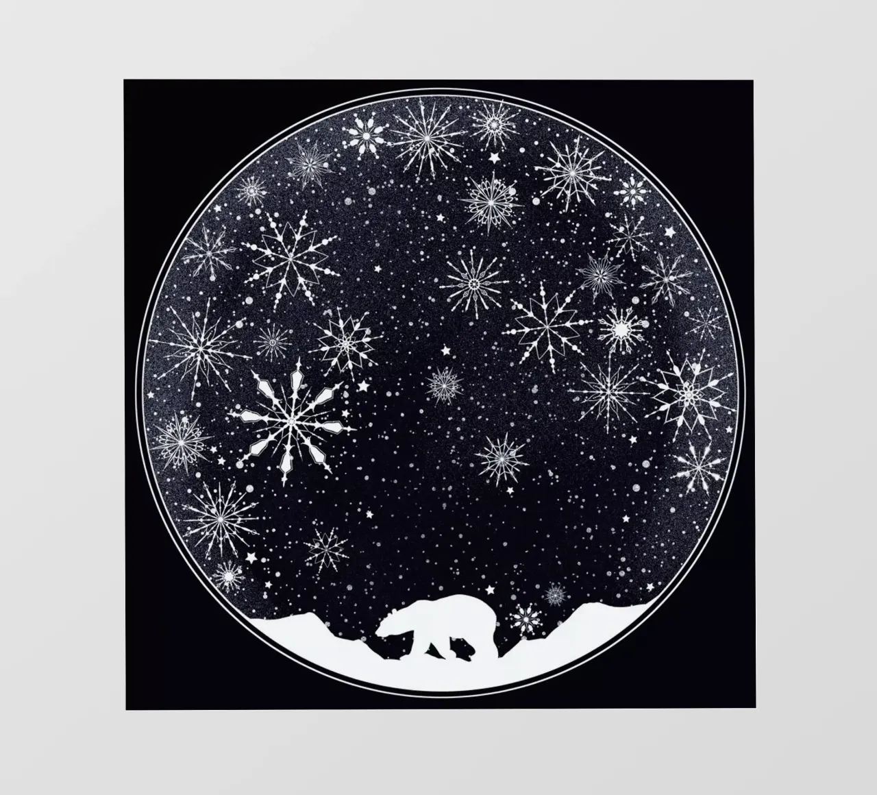 Snow Globe telo in pvc da Tobe Fonseca