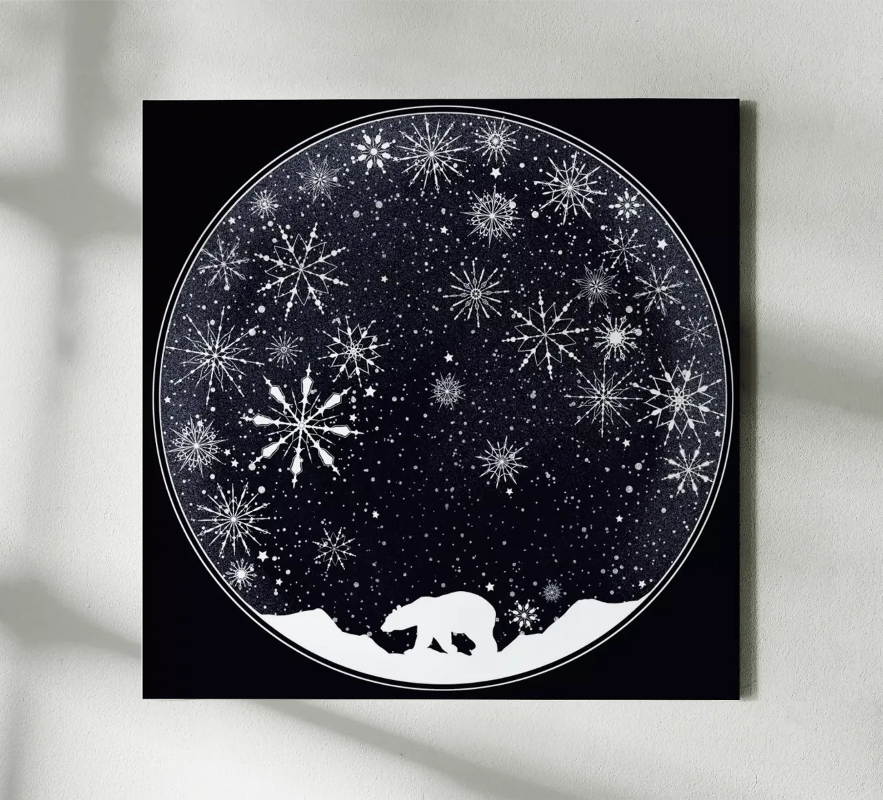 Snow Globe tela da Tobe Fonseca