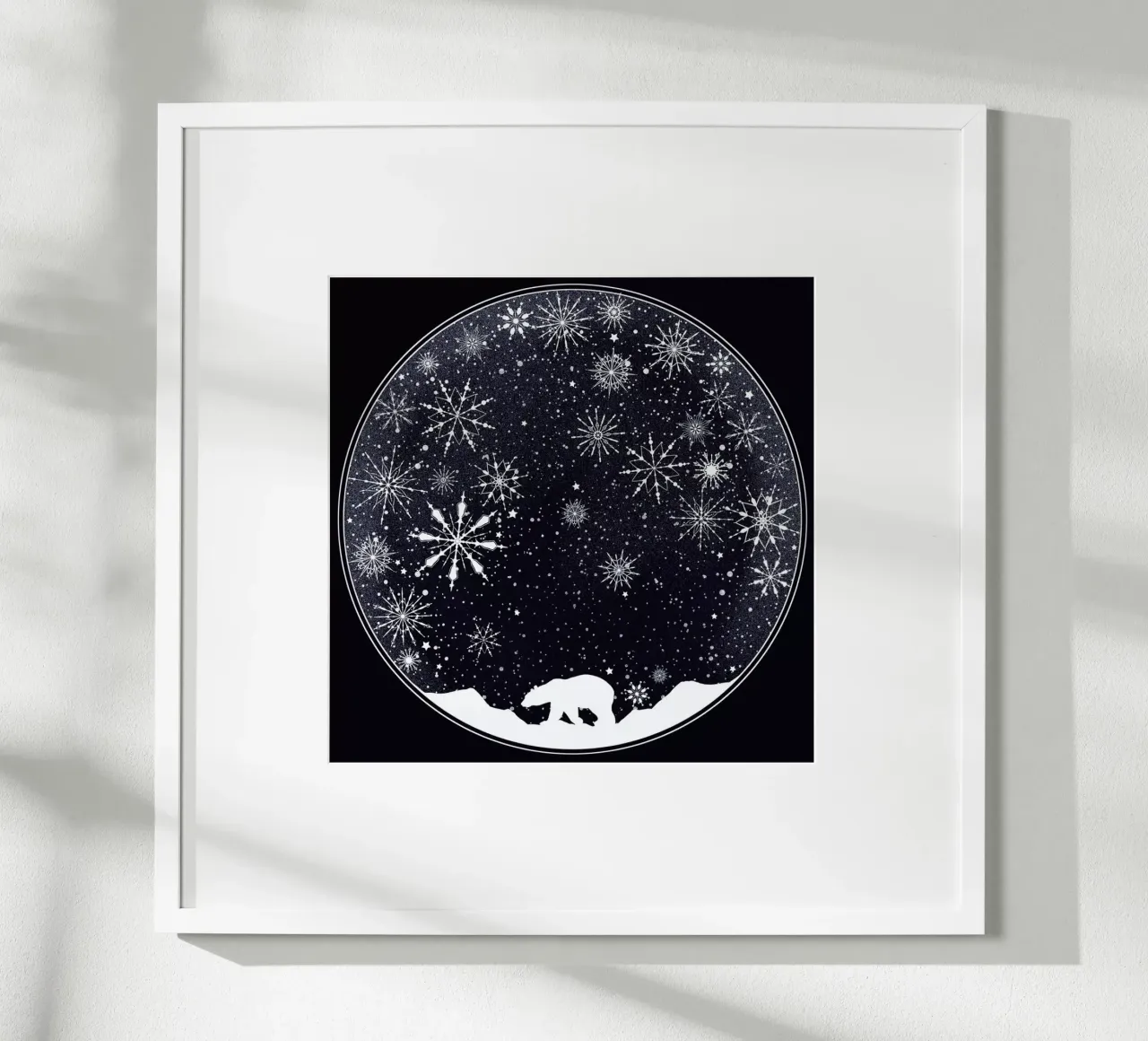 Snow Globe carta hahnemühle da Tobe Fonseca