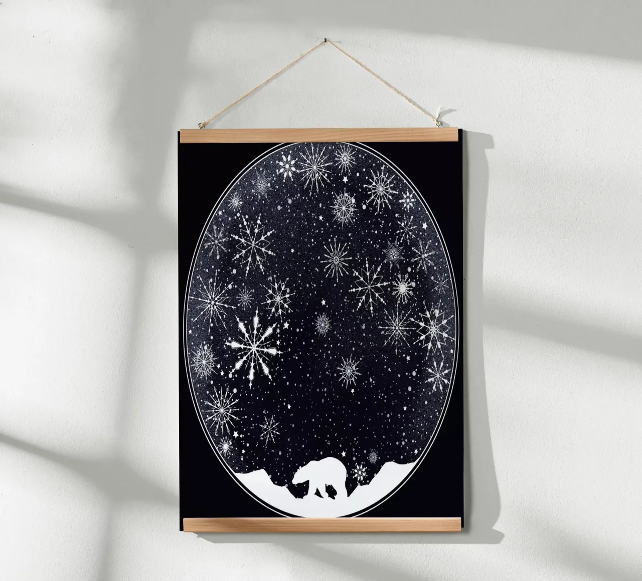 Snow Globe carta hahnemühle da Tobe Fonseca
