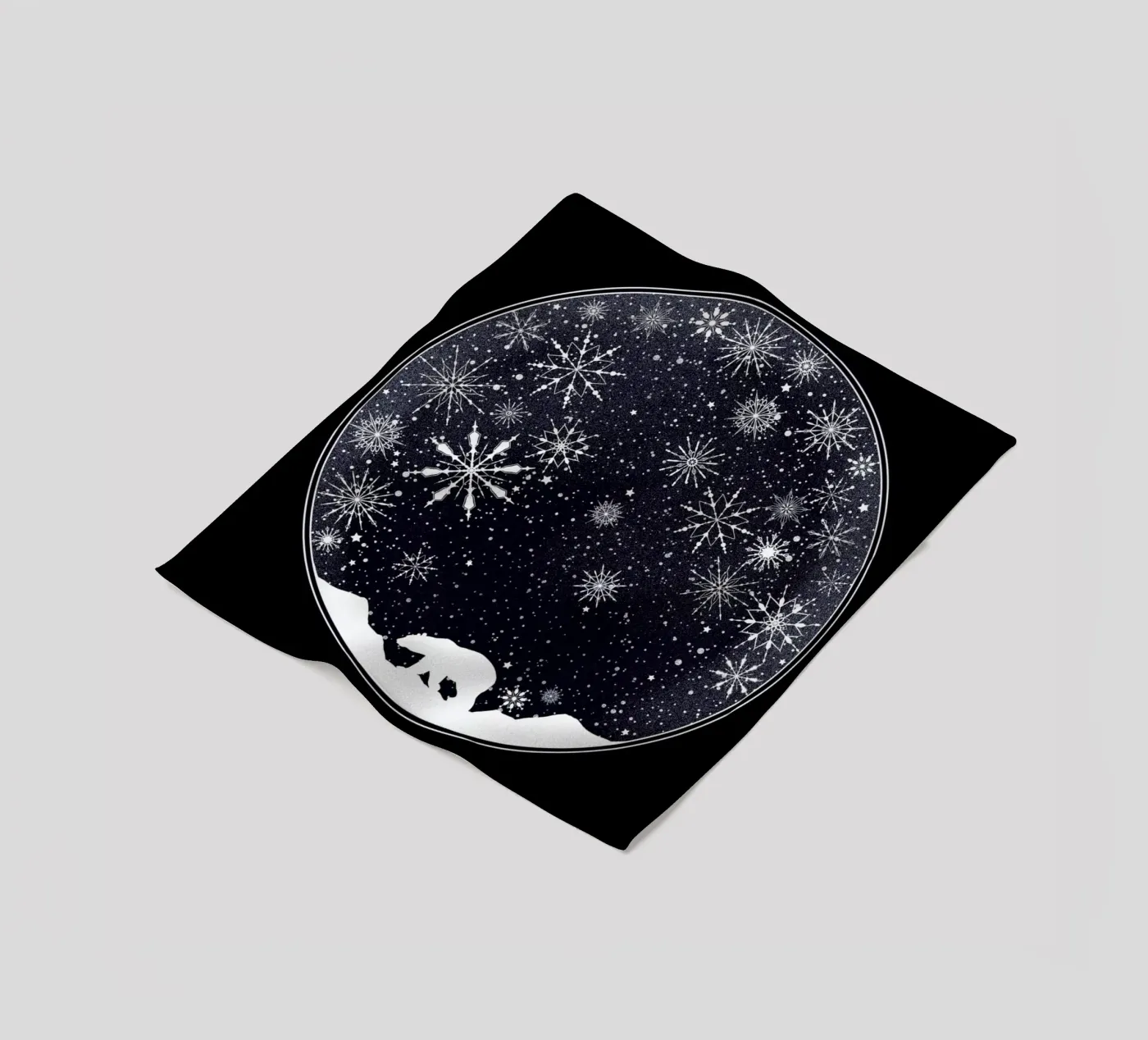Snow Globe Fleecedecke von Tobe Fonseca