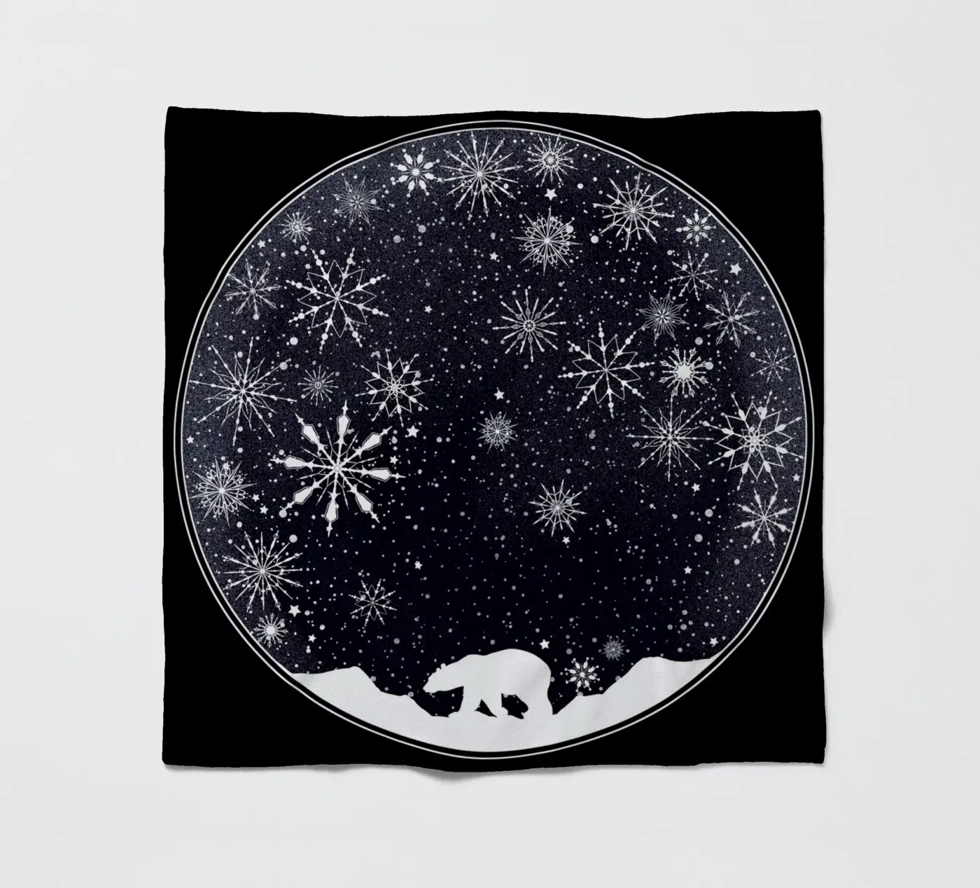 Snow Globe Fleecedecke von Tobe Fonseca