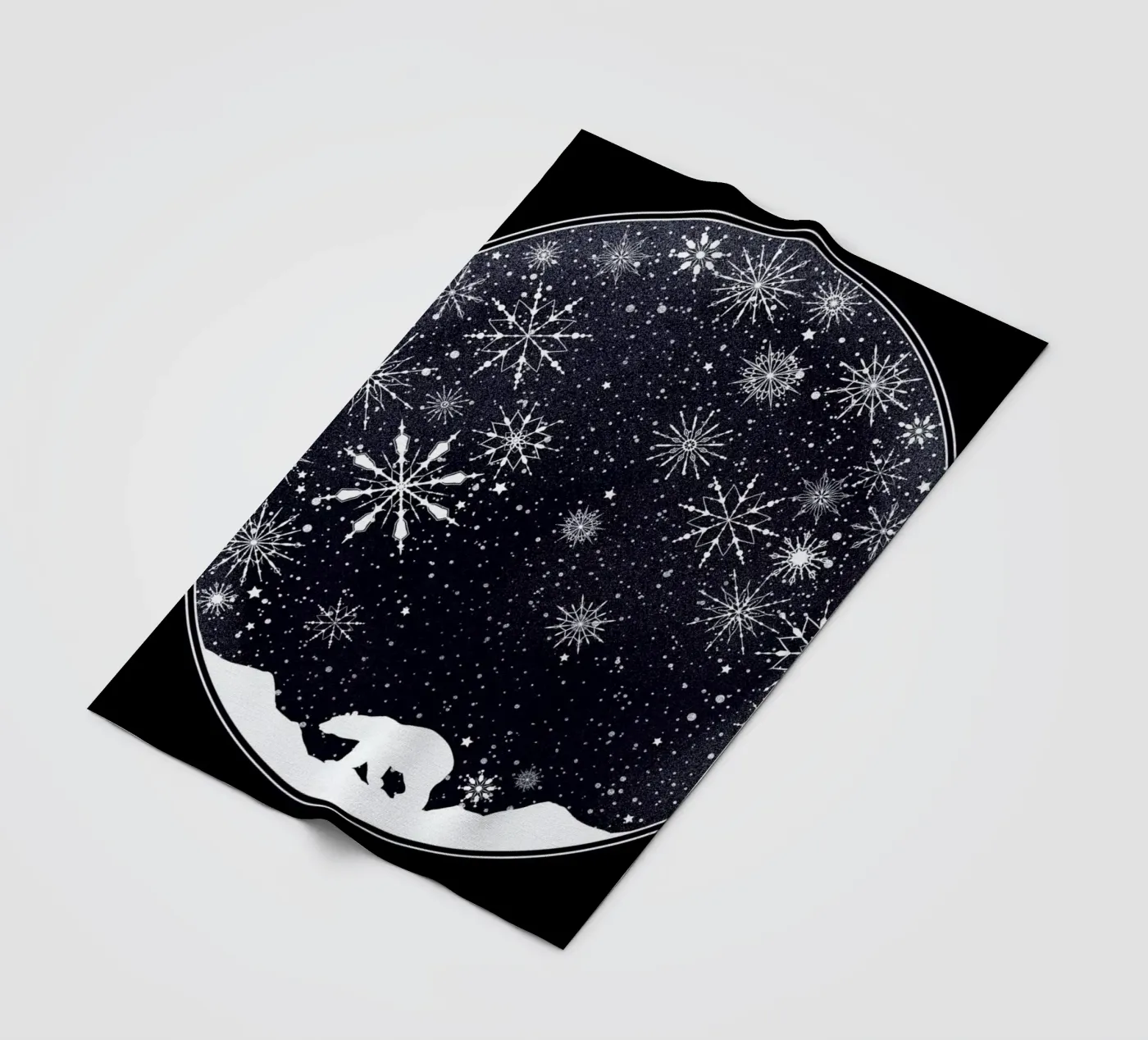 Snow Globe Fleecedecke von Tobe Fonseca