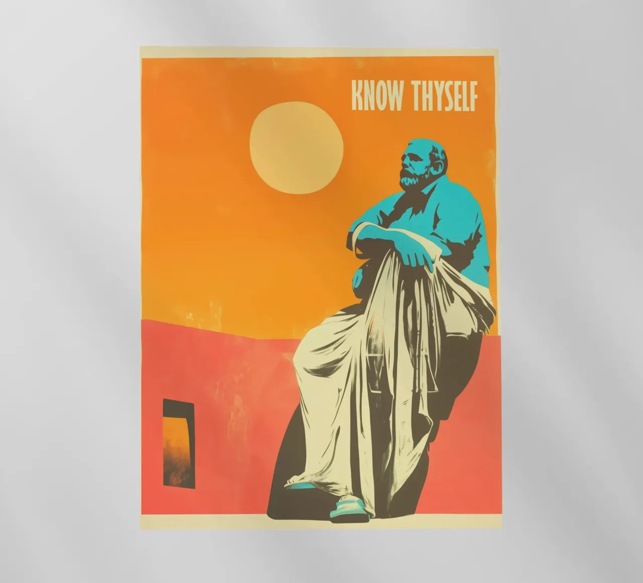 Know thyself | Philosophical Risography pellicola backlit da Autofocus