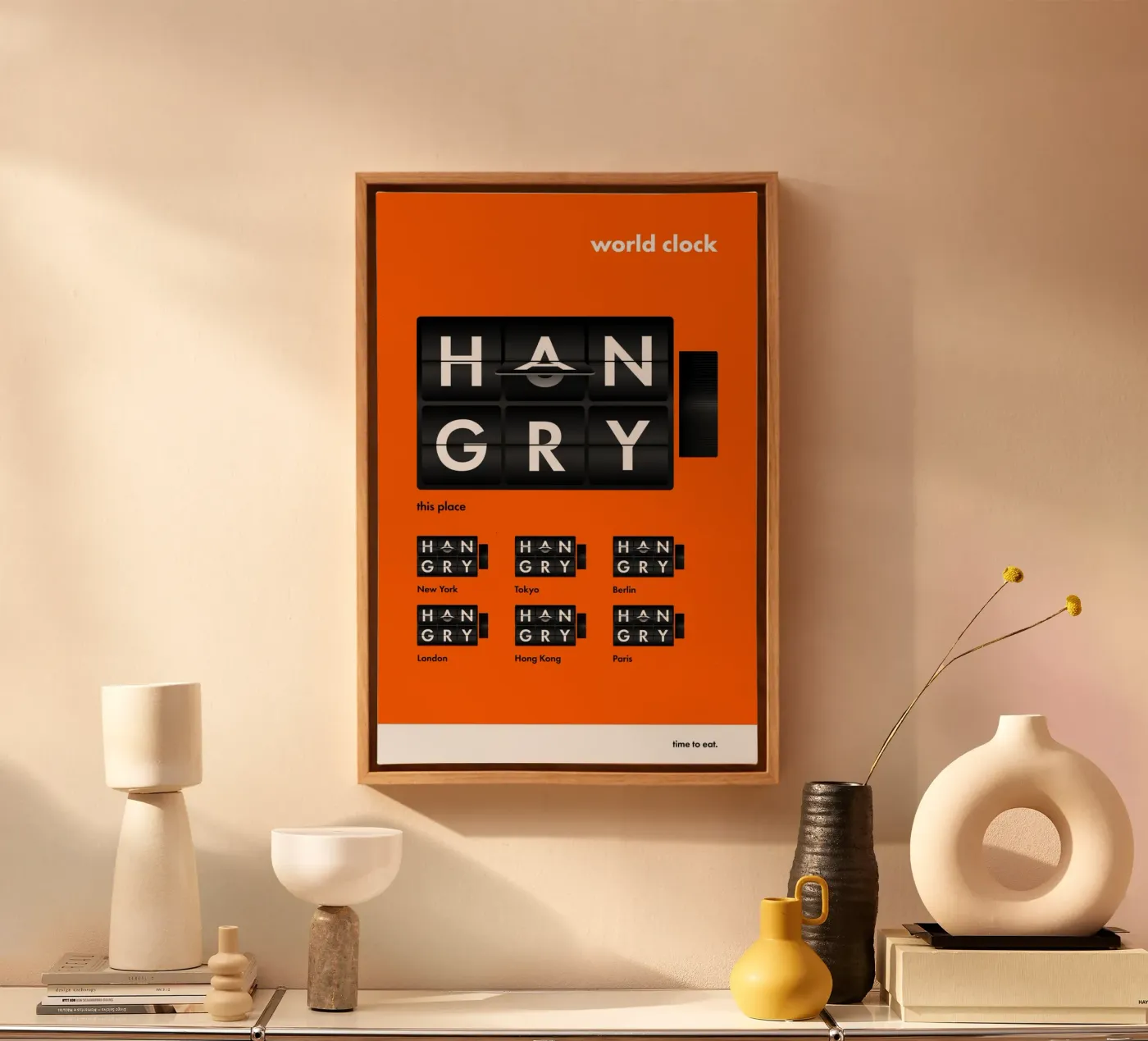 Hangry canvas by DIGIDAVID