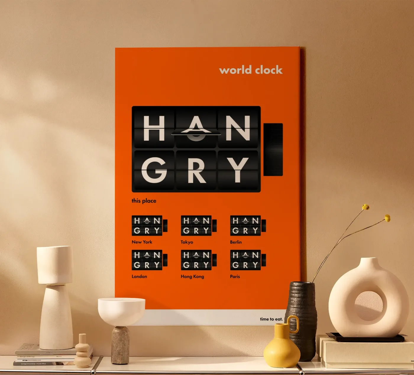 Hangry canvas by DIGIDAVID