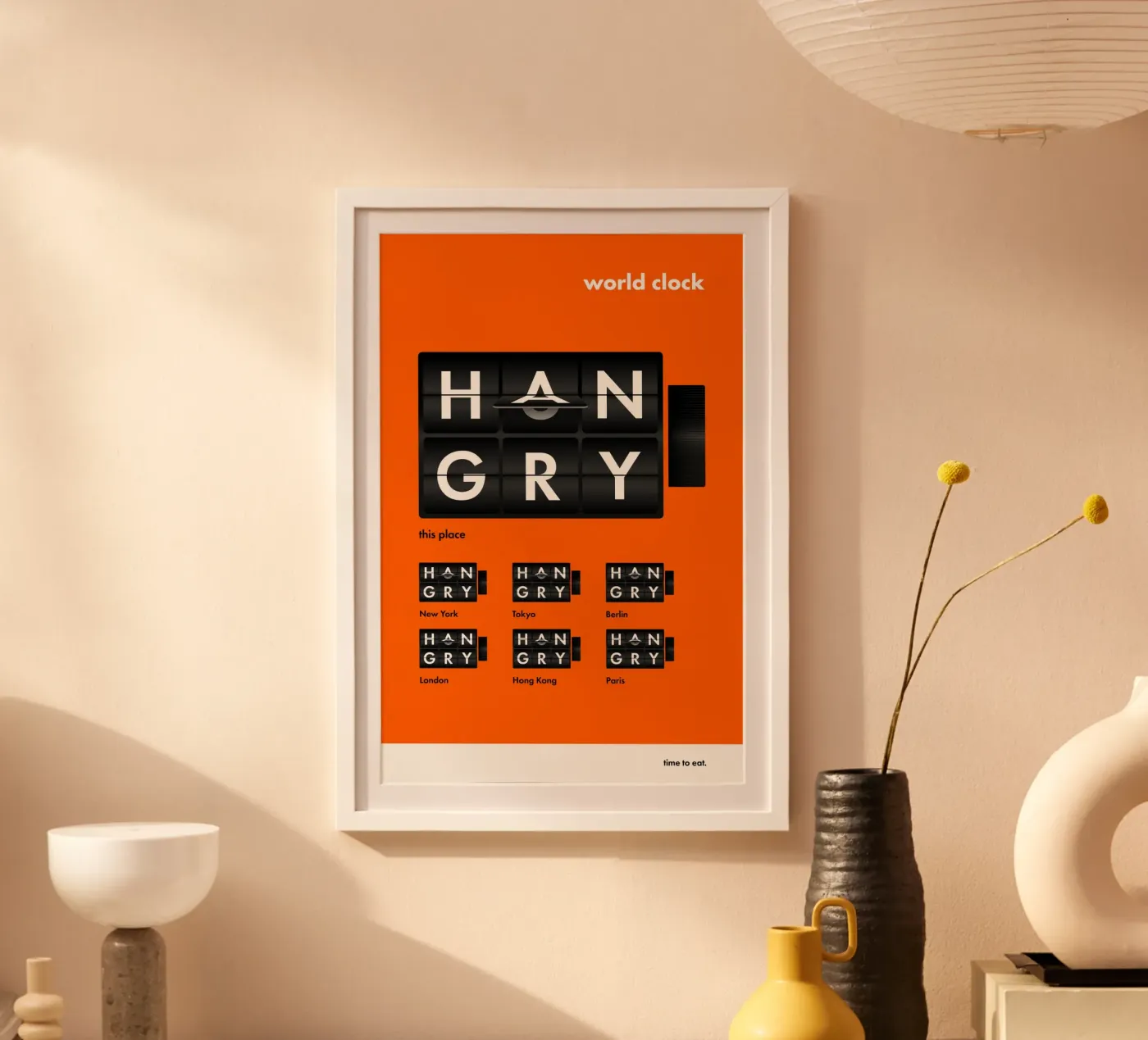 Hangry Poster von DIGIDAVID