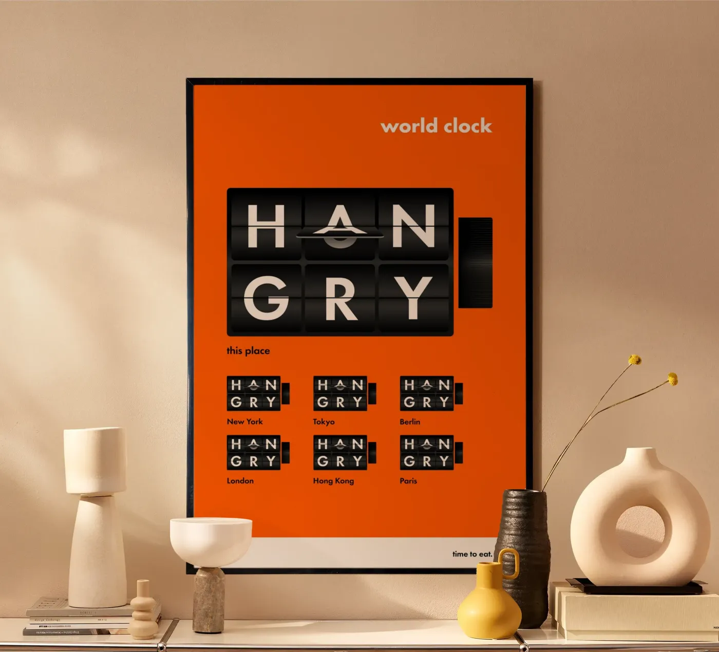 Hangry Poster von DIGIDAVID