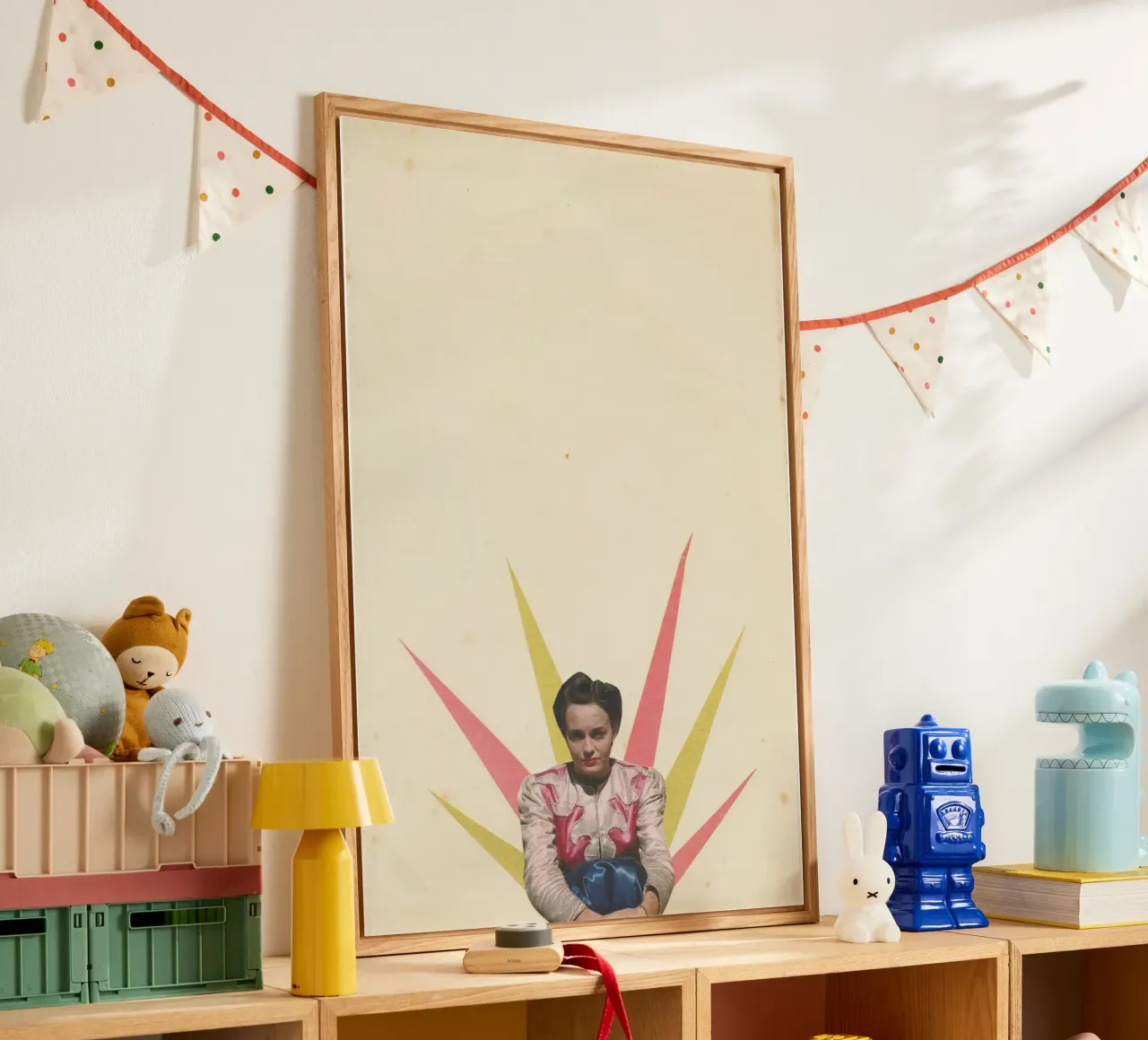 Stella nascente plexiglass da Cassia Beck Collage