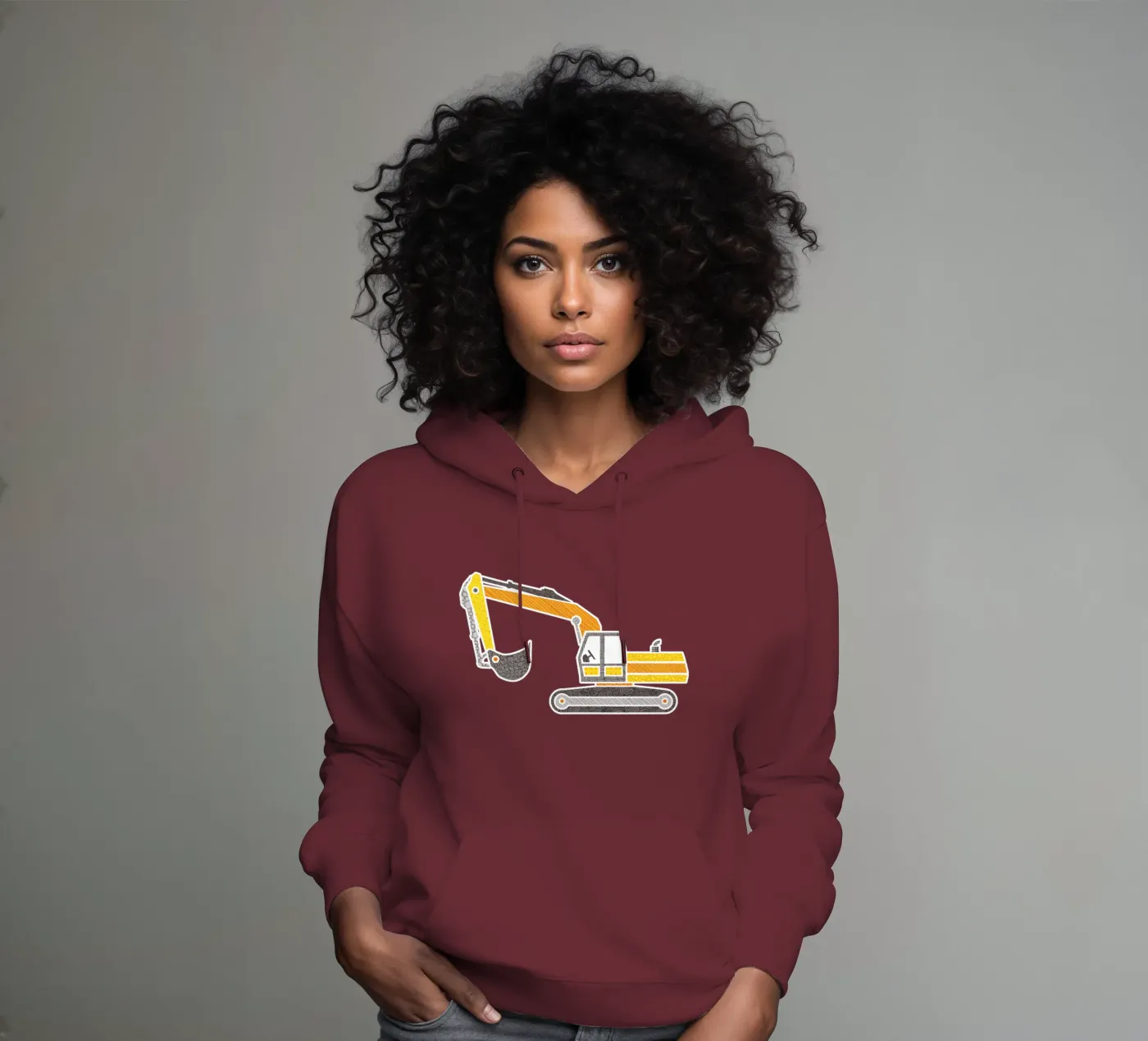 Bagger hoodie van UN-TYPISCH