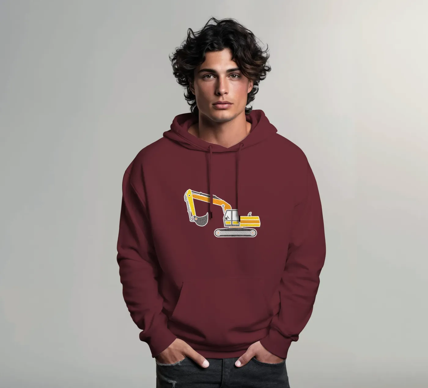 Bagger hoodie van UN-TYPISCH