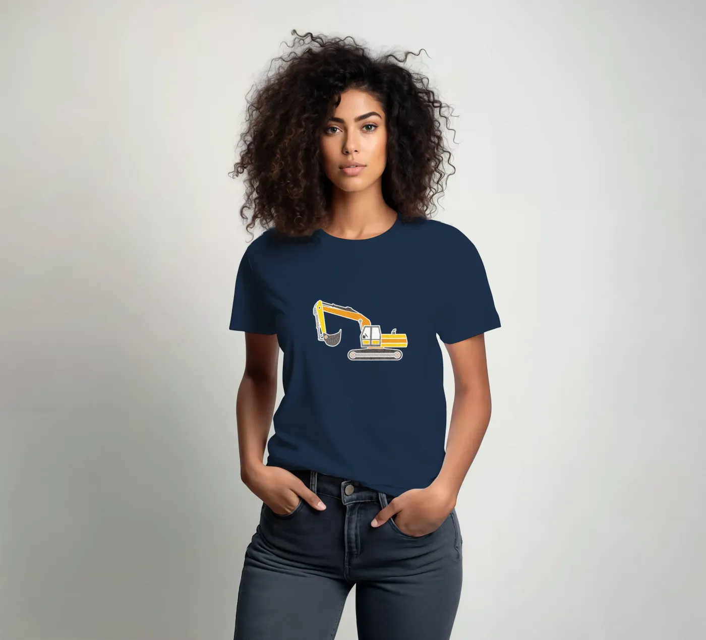 Bagger t-shirt van UN-TYPISCH