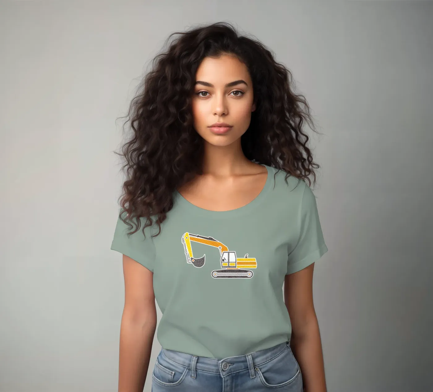 Bagger t-shirt da donna da UN-TYPISCH