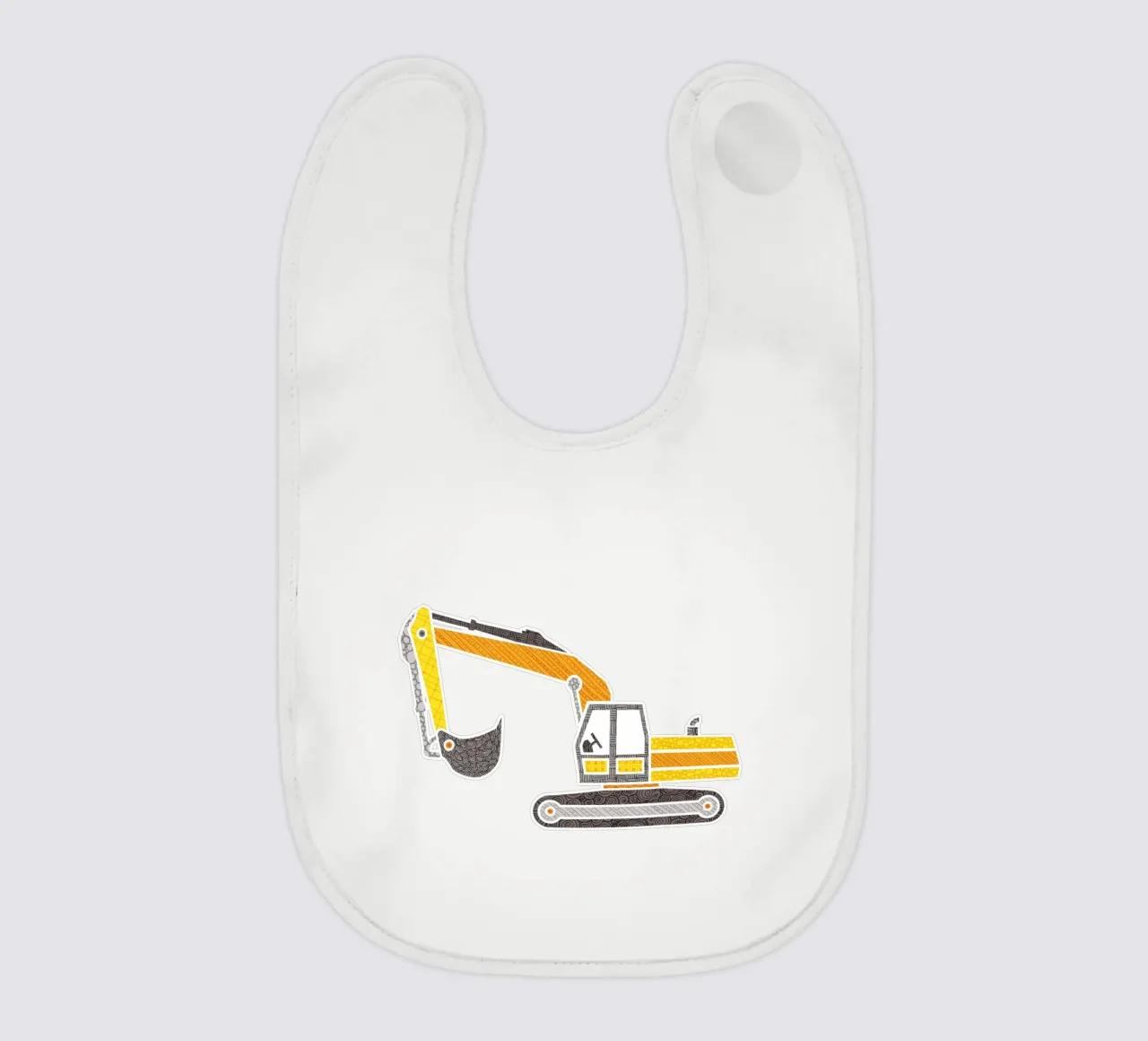 Bagger Babylätzchen von UN-TYPISCH