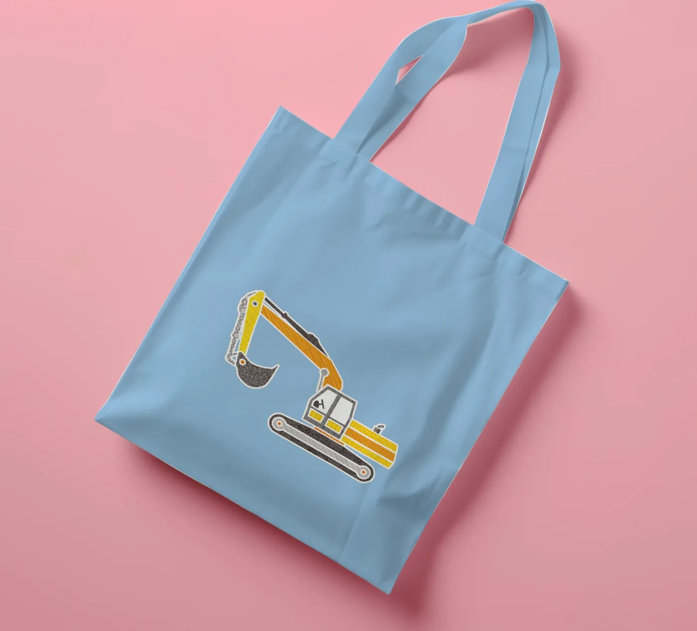 Bagger tote bag by UN-TYPISCH