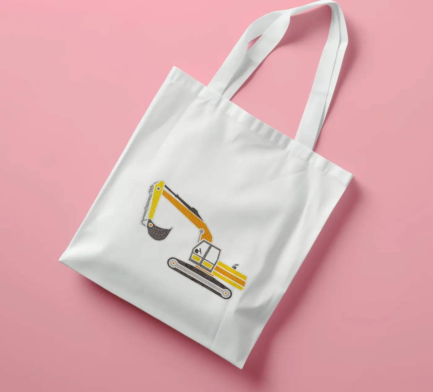 Bagger tote bag by UN-TYPISCH