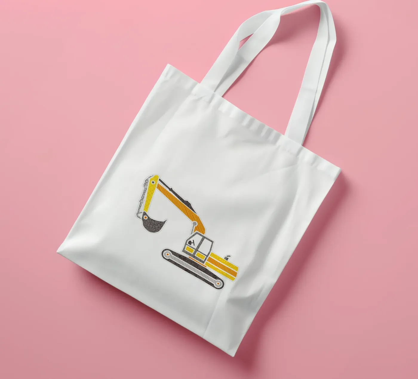 Bagger Jutebeutel von UN-TYPISCH