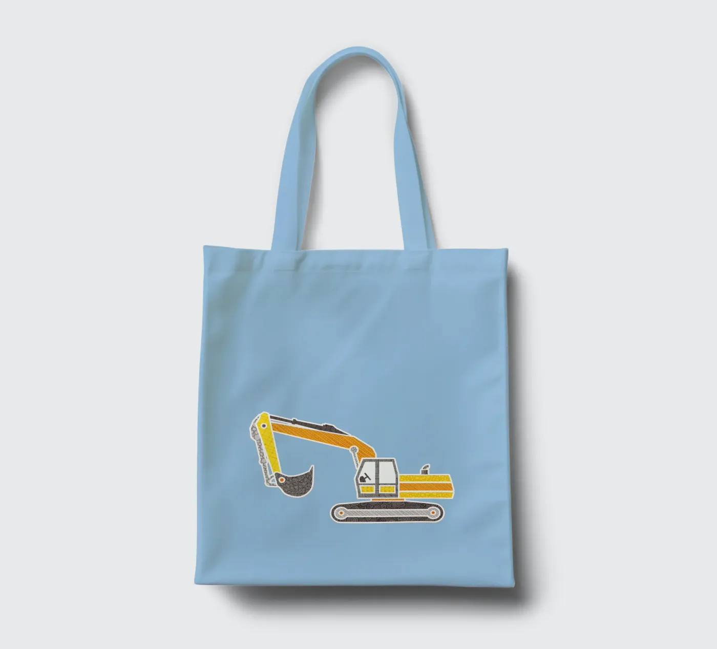 Bagger tote bag by UN-TYPISCH