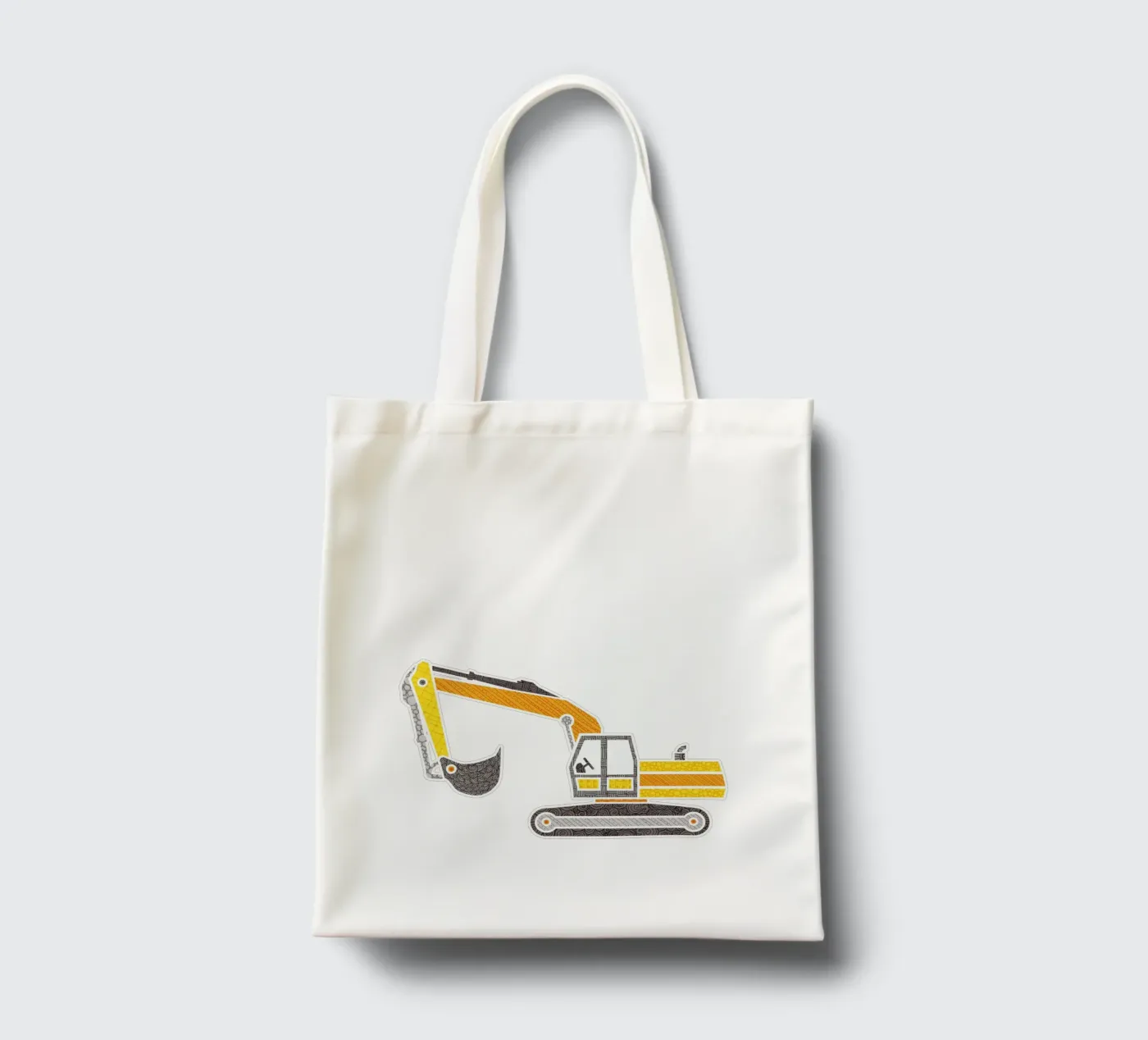 Bagger tote bag by UN-TYPISCH