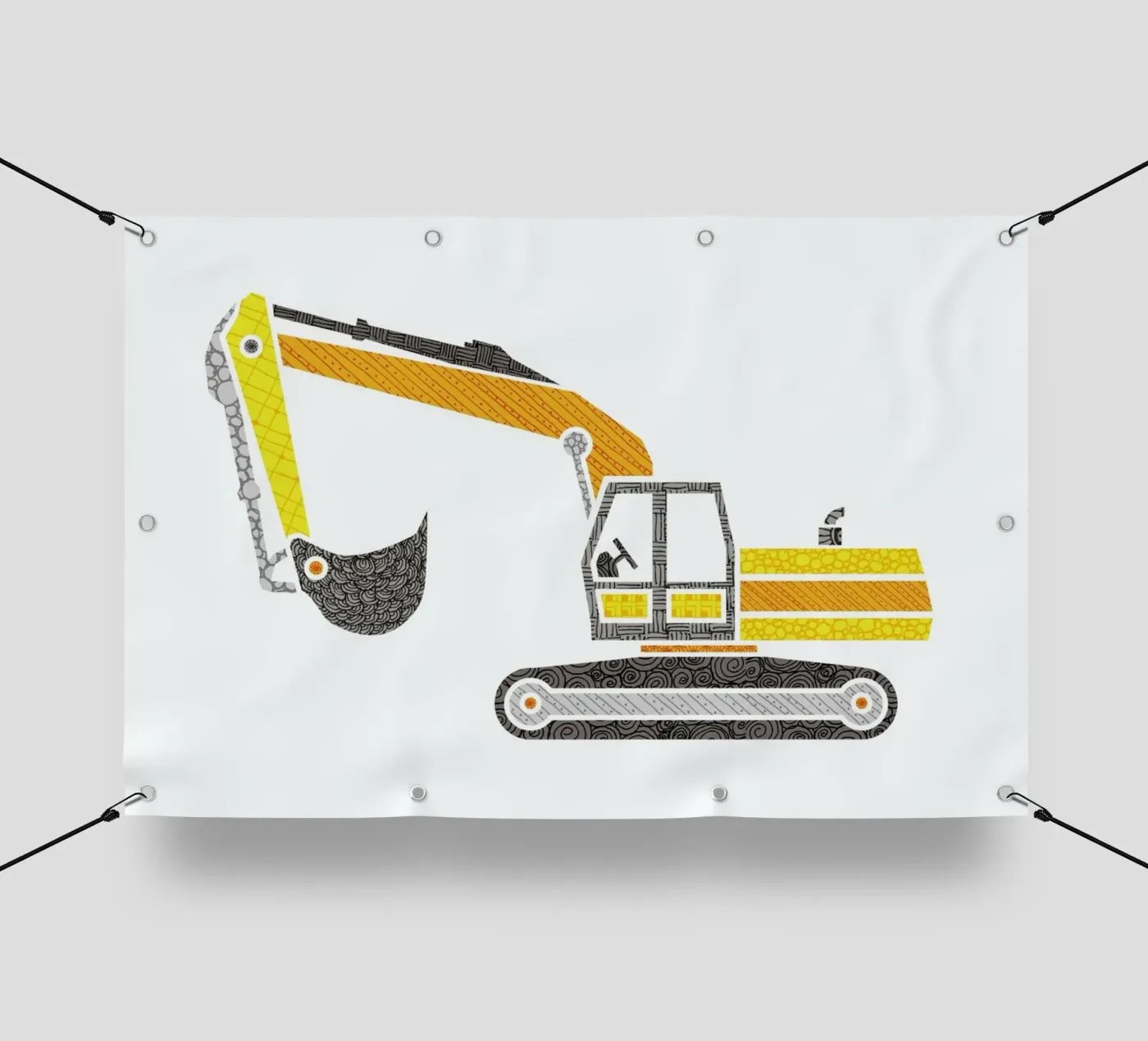 Bagger telo in pvc da UN-TYPISCH