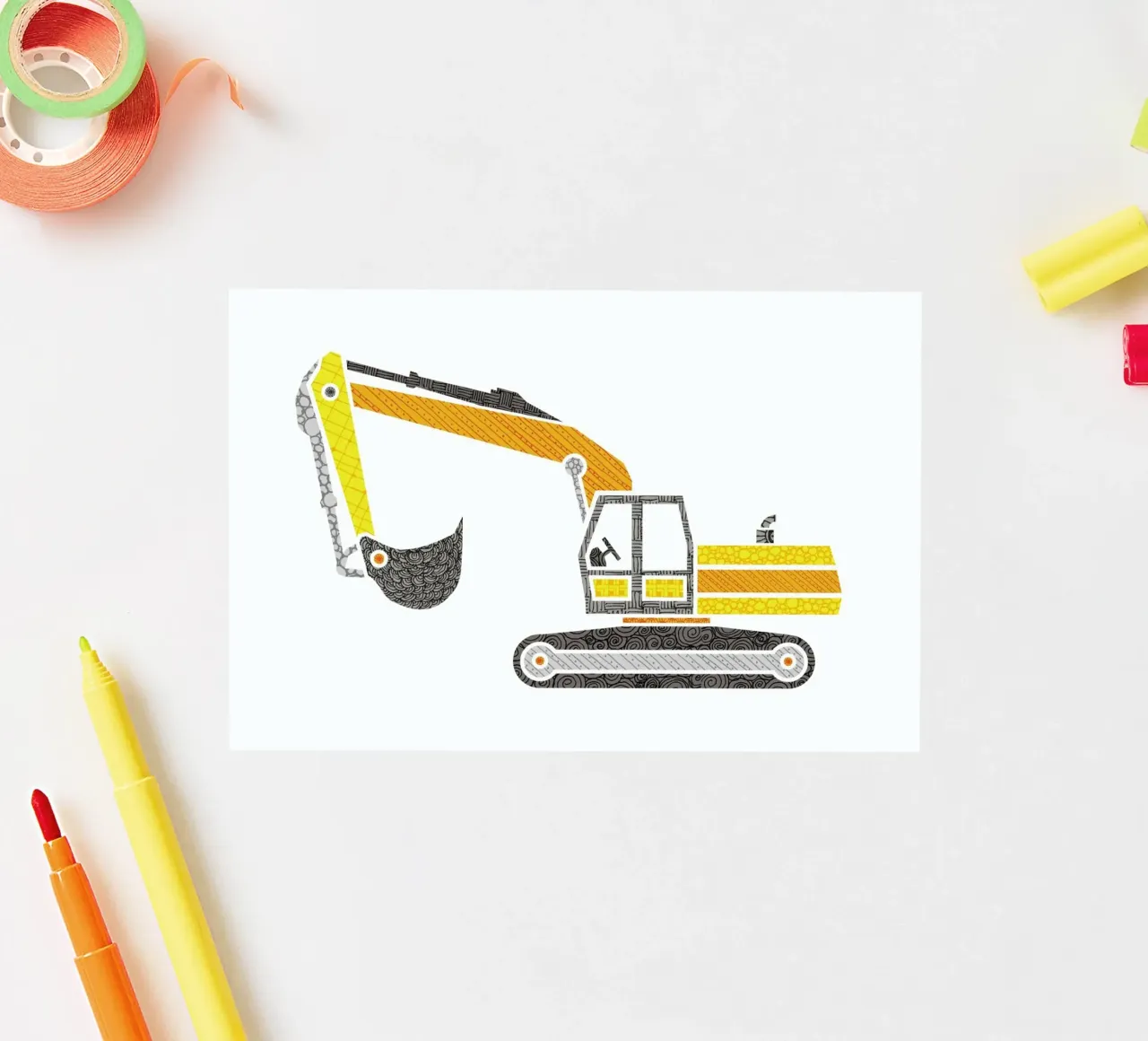 Bagger sticker by UN-TYPISCH