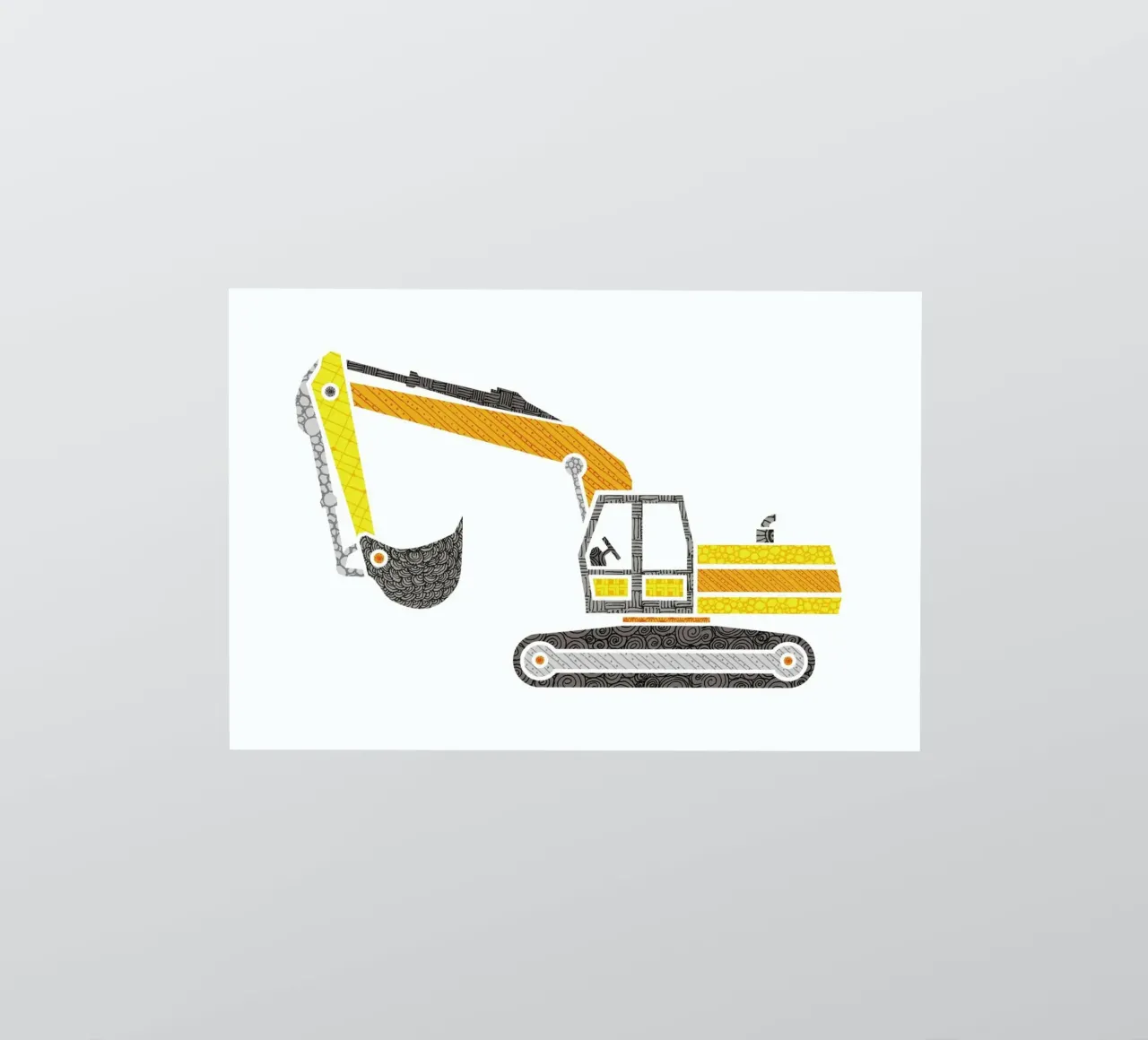 Bagger sticker by UN-TYPISCH