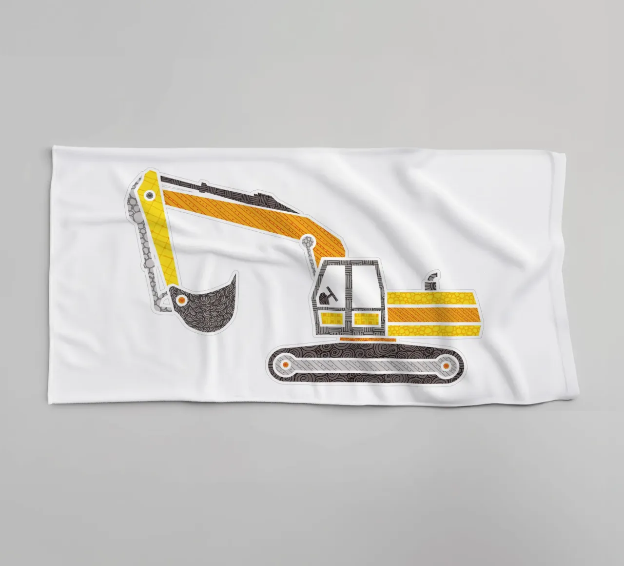 Bagger badhanddoek van UN-TYPISCH