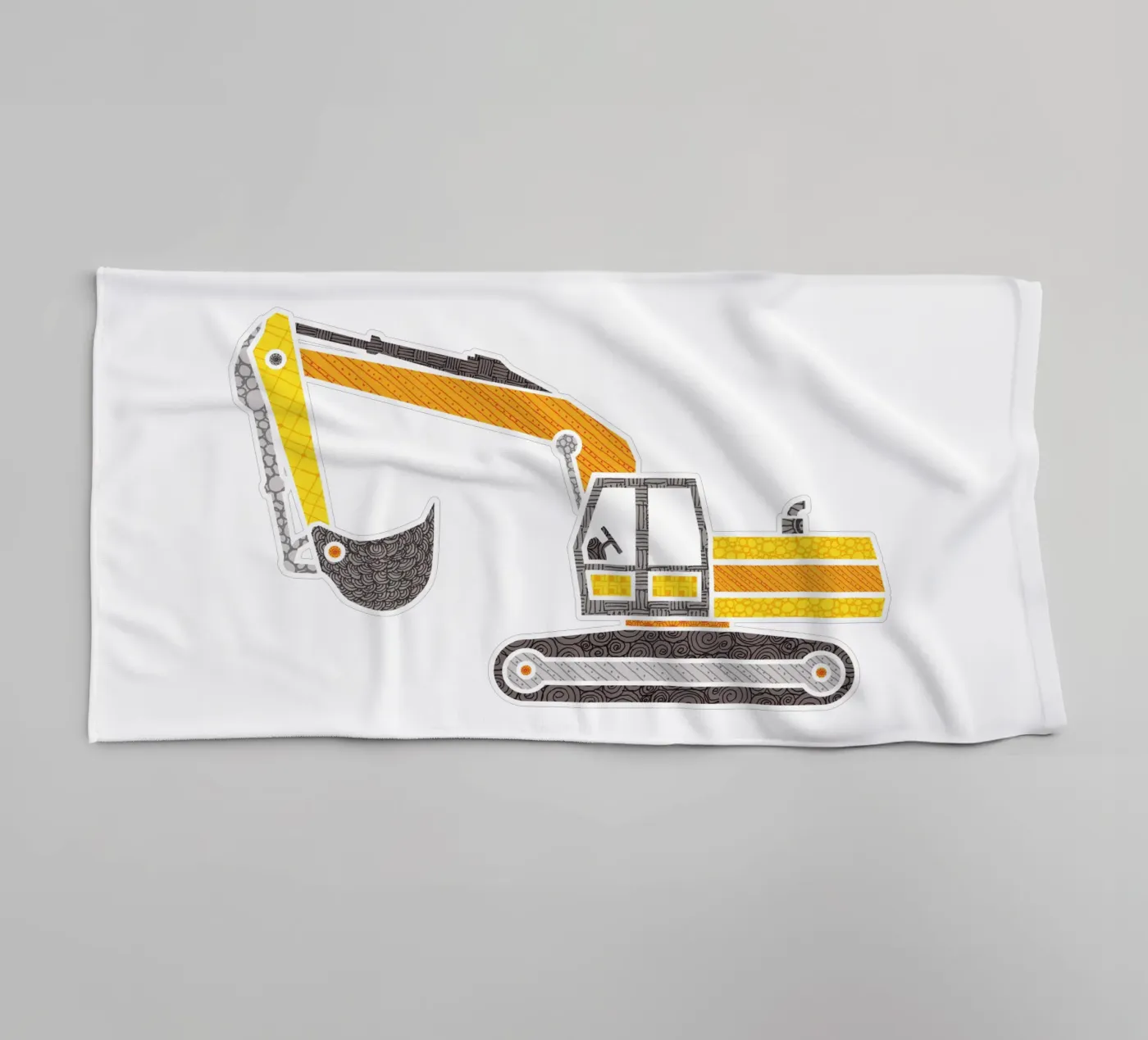 Bagger badhanddoek van UN-TYPISCH