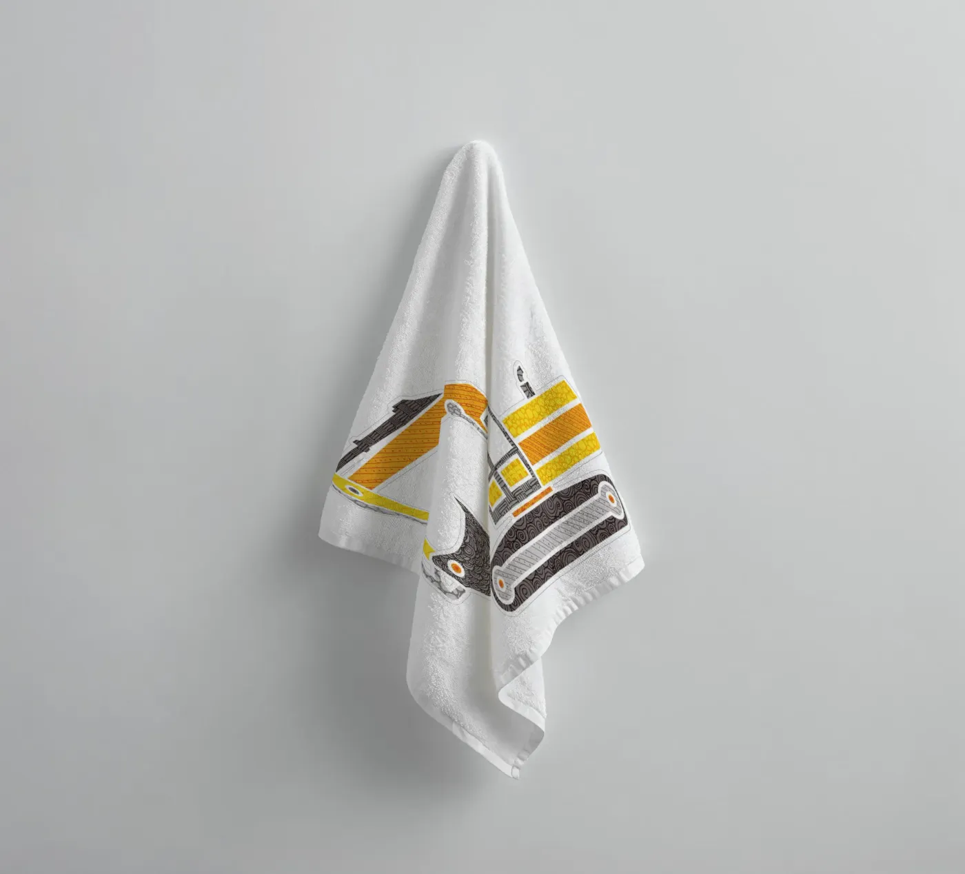 Bagger towel by UN-TYPISCH