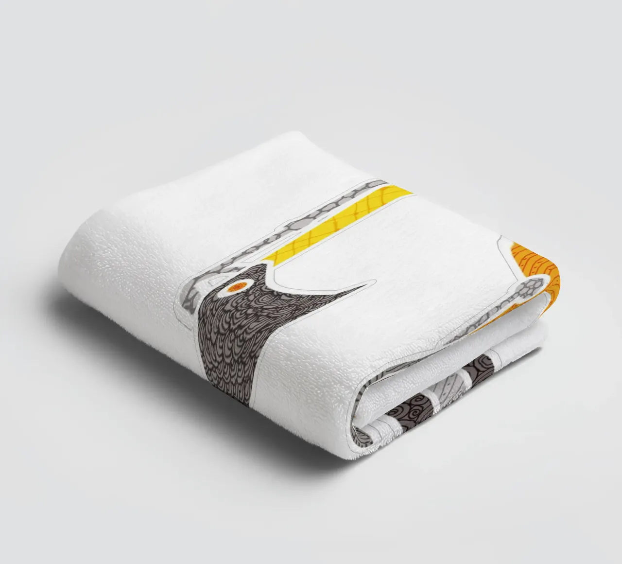 Bagger badhanddoek van UN-TYPISCH