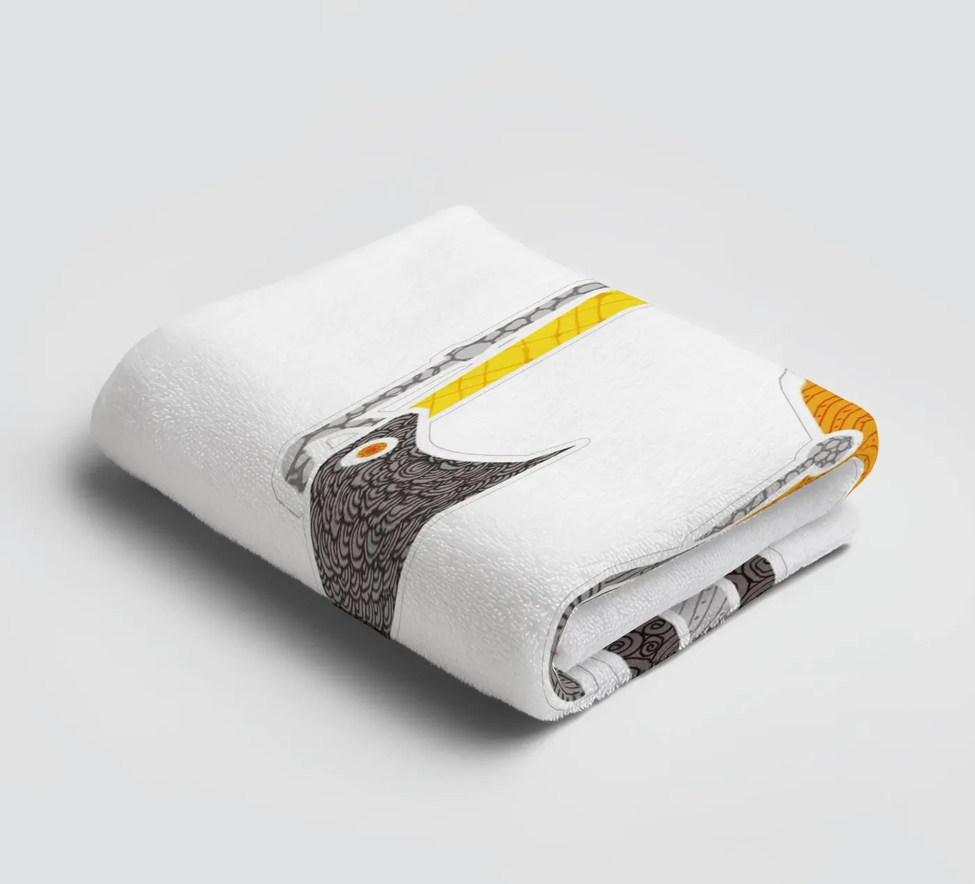 Bagger badhanddoek van UN-TYPISCH