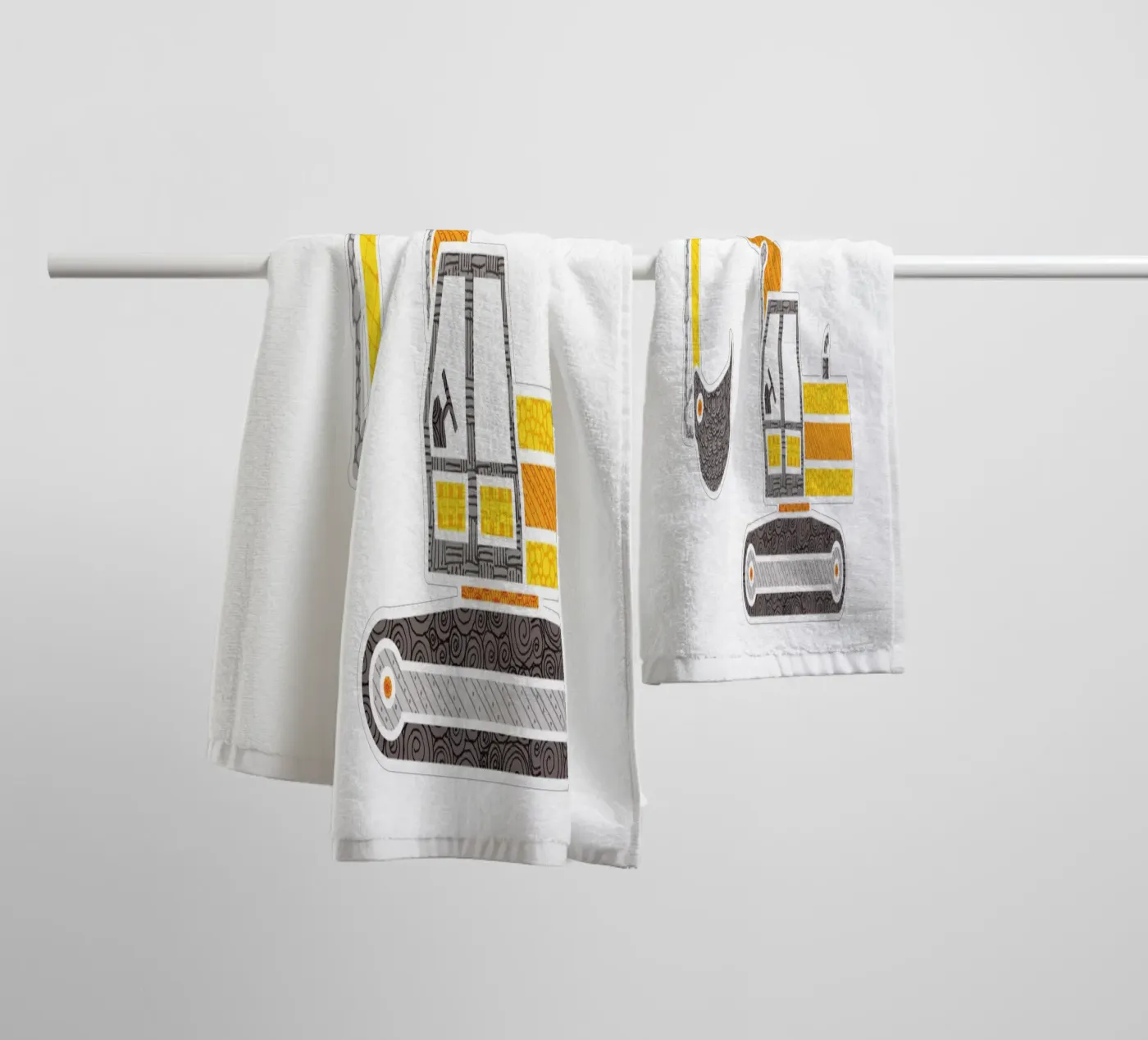 Bagger towel by UN-TYPISCH