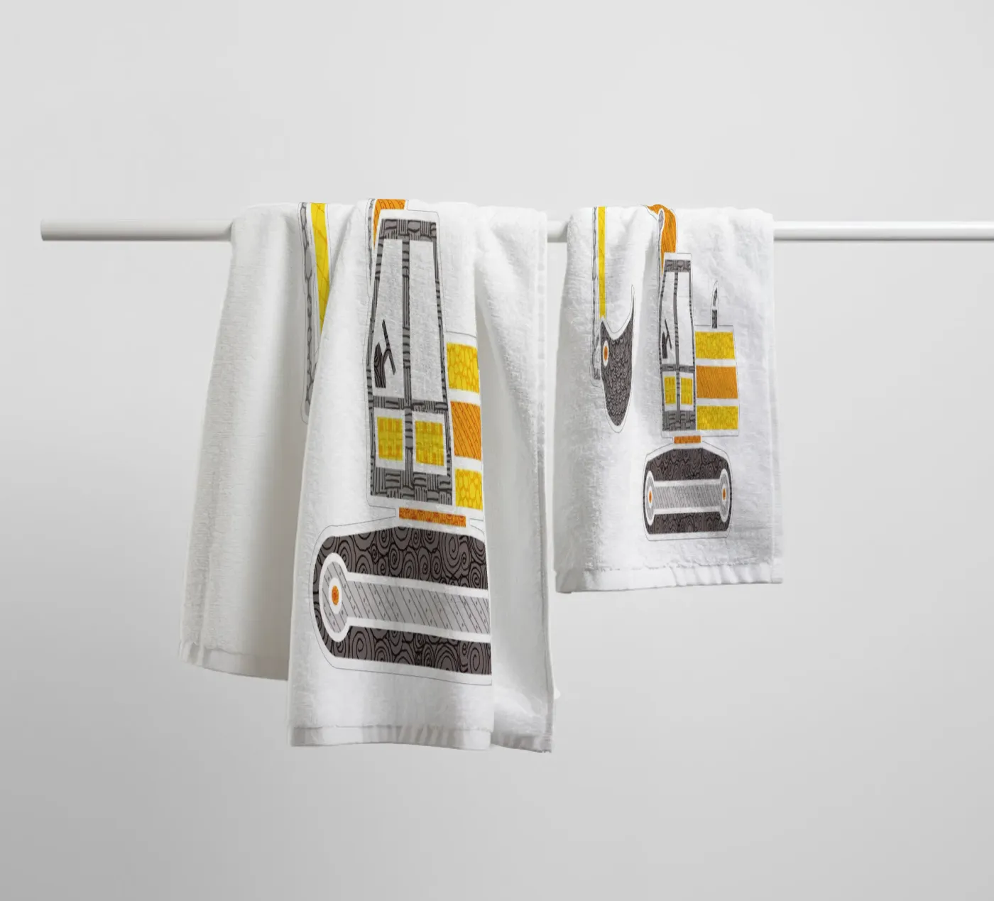 Bagger badhanddoek van UN-TYPISCH