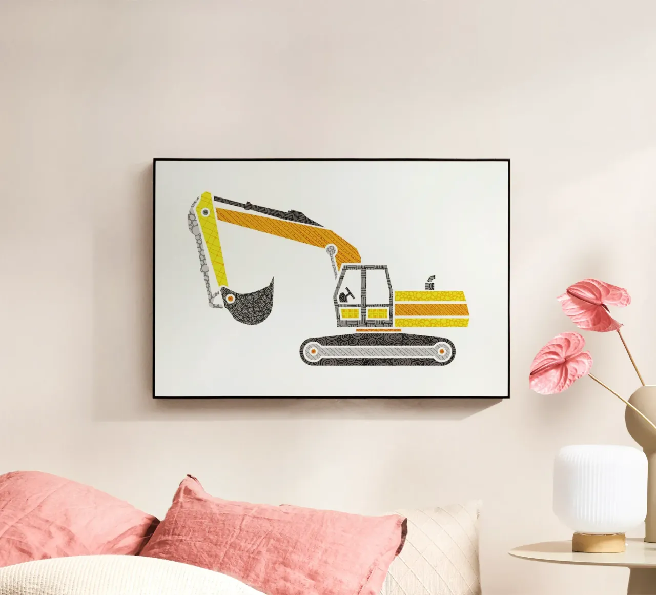 Bagger plexiglas de UN-TYPISCH