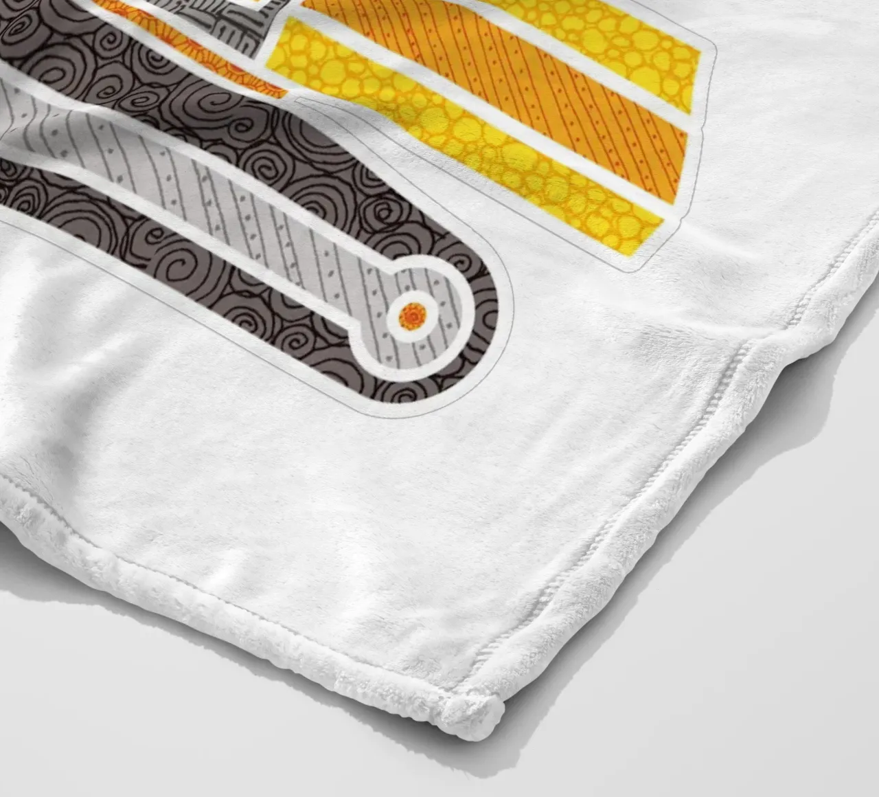 Bagger Fleecedecke von UN-TYPISCH