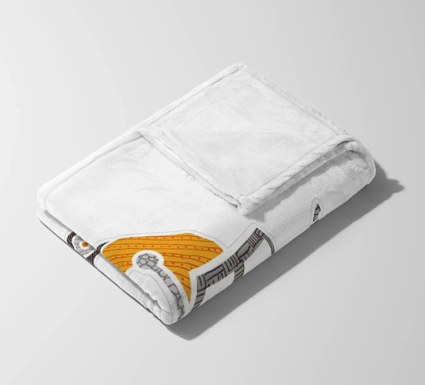 Bagger Fleecedecke von UN-TYPISCH