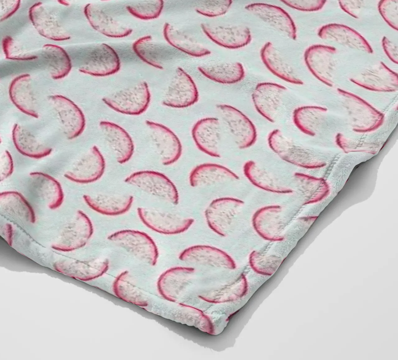 Dragon Fruit Fleecedecke von Kind of Style