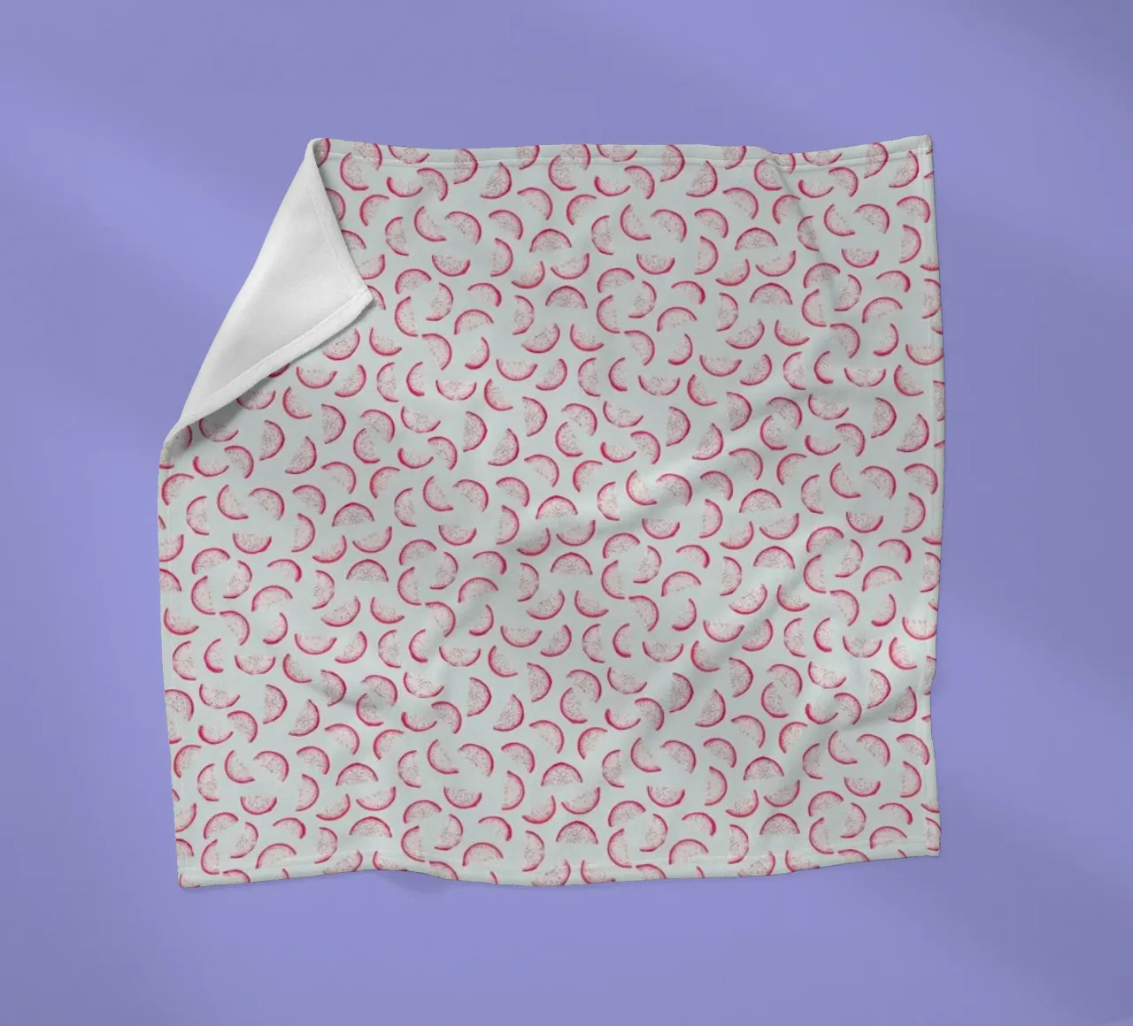 Dragon Fruit Fleecedecke von Kind of Style